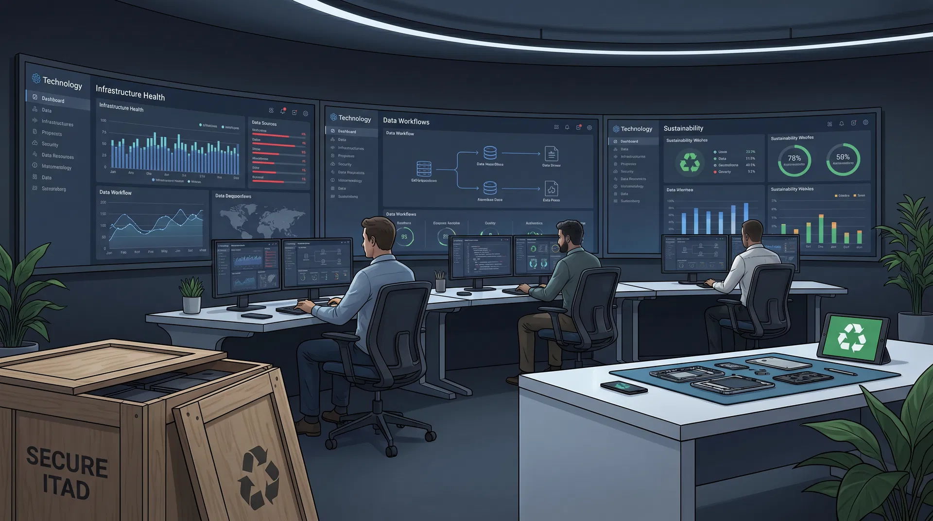 Managed services operations