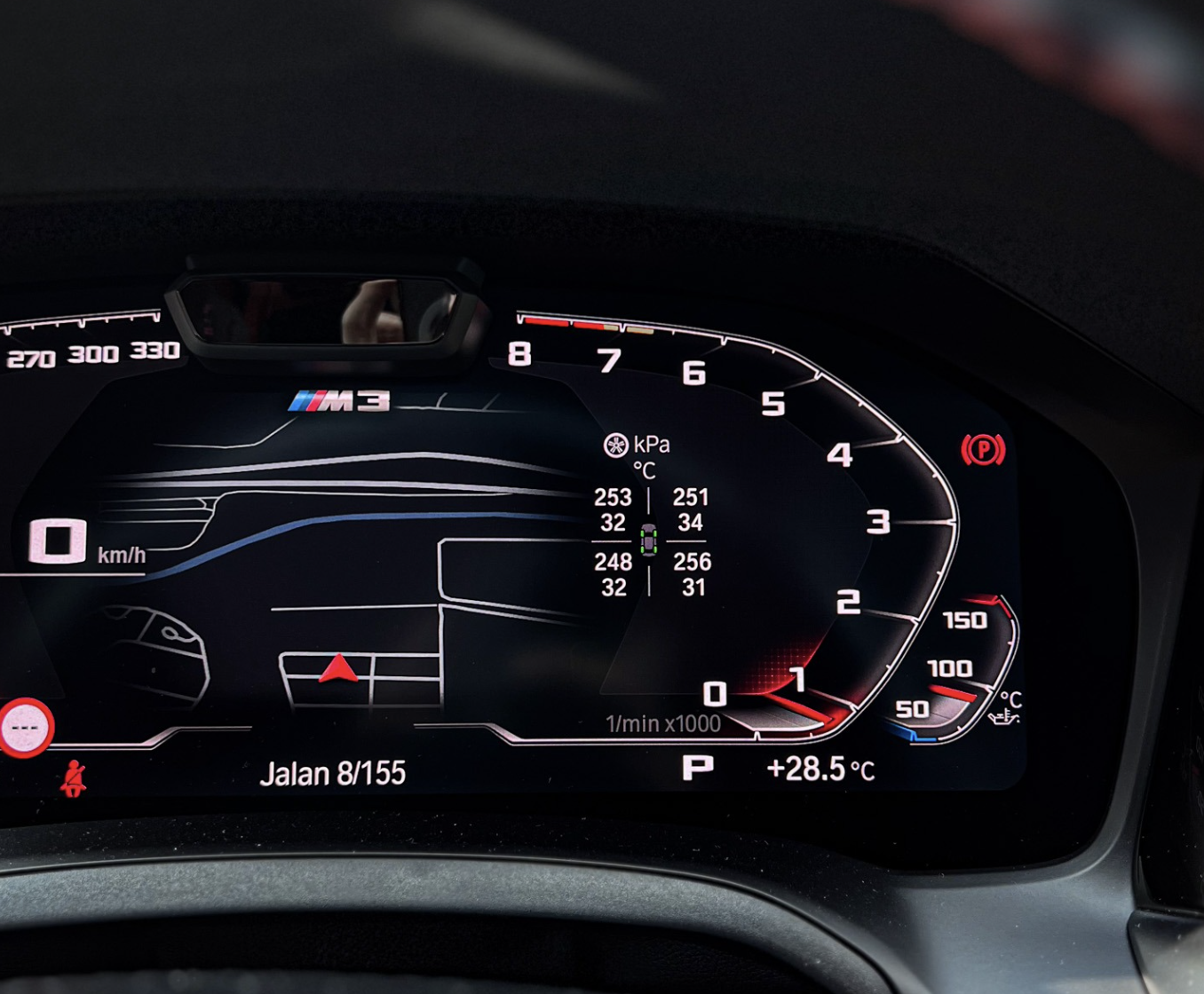 BMW TPMS Tyre Pressure Monitoring System 7