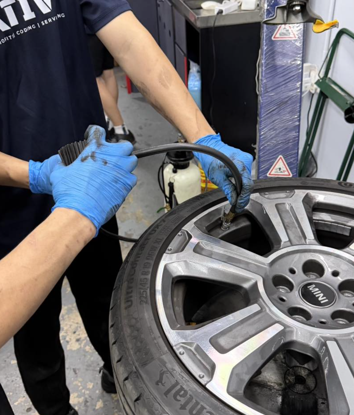 BMW TPMS Tyre Pressure Monitoring System 10