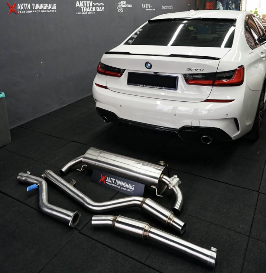 BMW OEM M Performance Exhaust Muffler - Gx B48 6