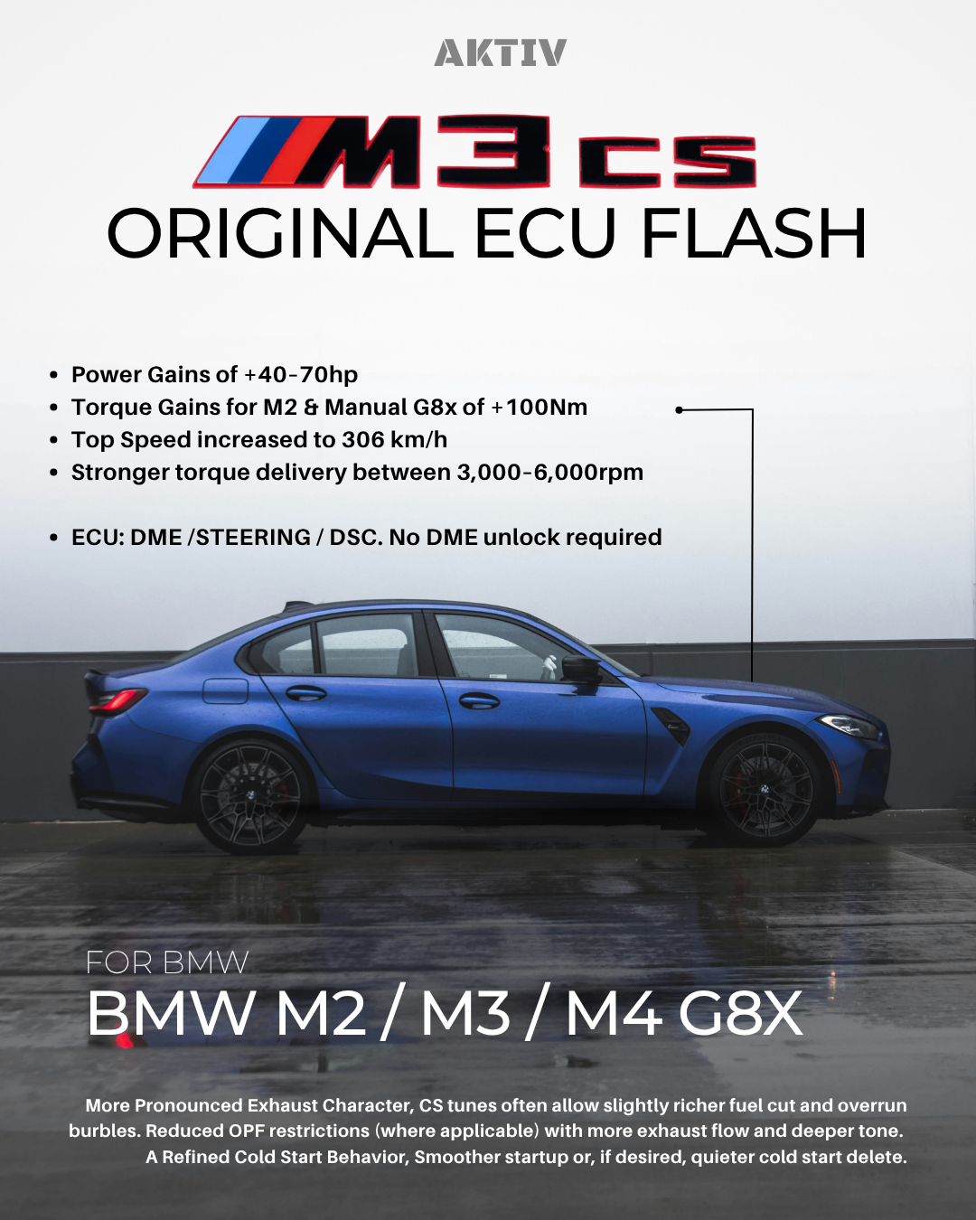 BMW G87 G80 G82 CS Flash