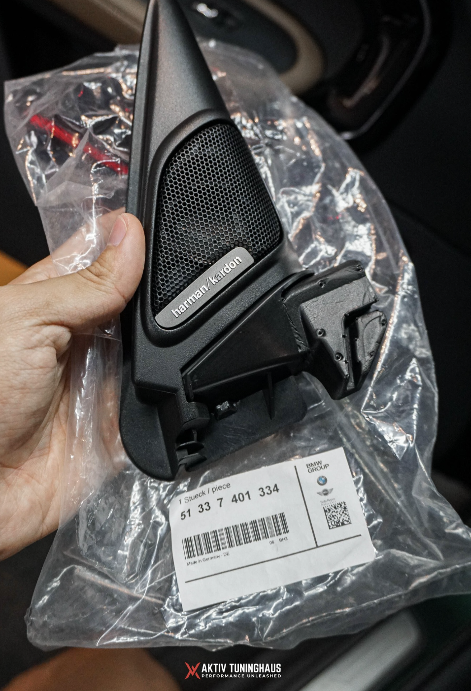 A Pillar Tweeter Carrier — F60