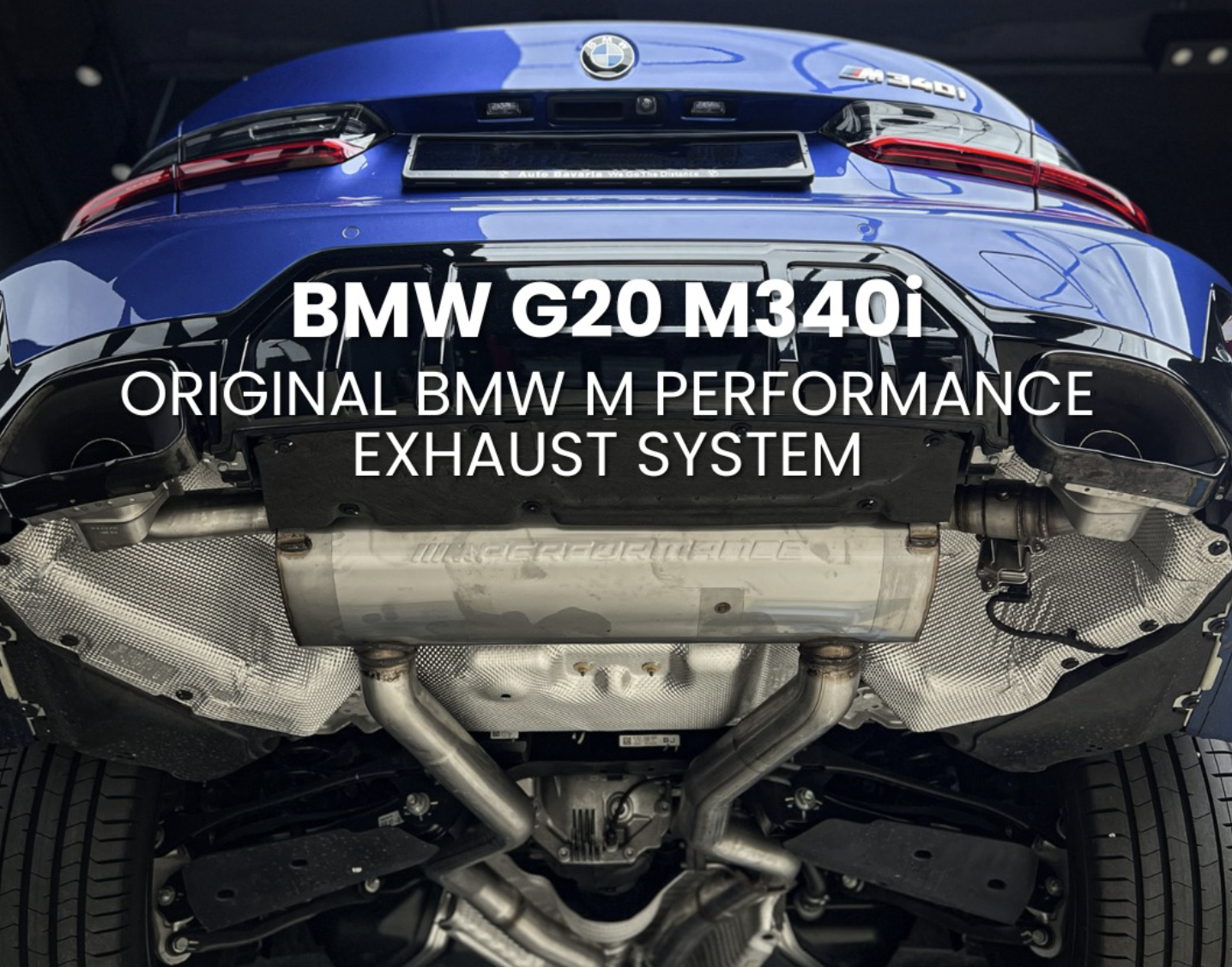 BMW Original M Performance Exhaust Muffler - Gx B58