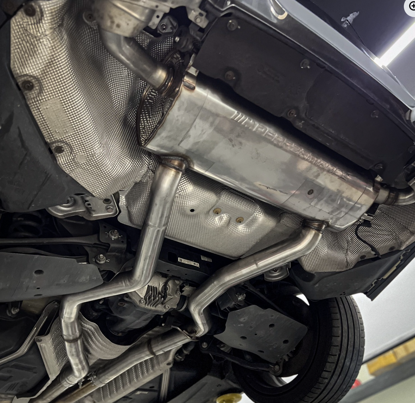 BMW Original M Performance Exhaust Muffler - Gx B58 4