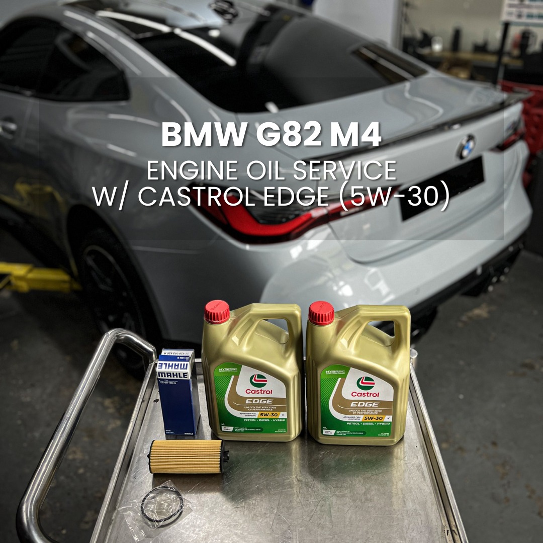 BMW S58 3.0L Engine Oil Service 3