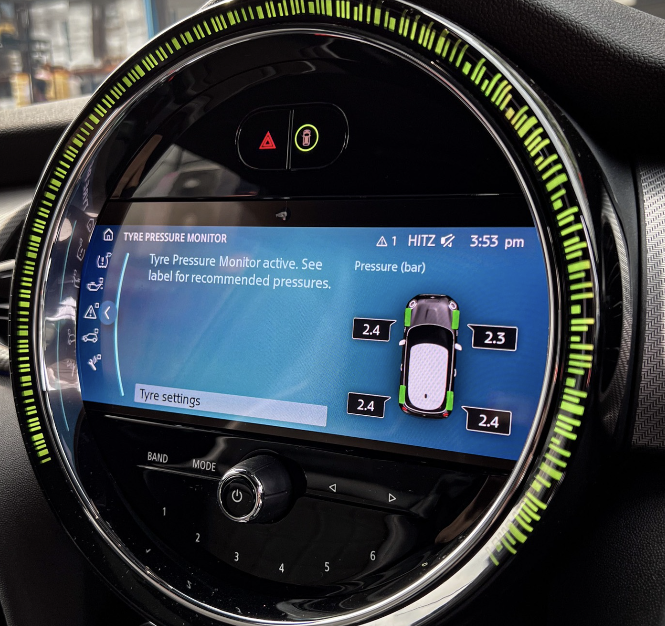 BMW TPMS Tyre Pressure Monitoring System 9