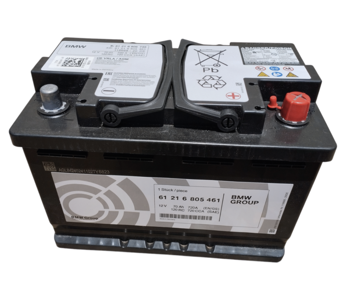 BMW 12V Battery 70AH/AGM