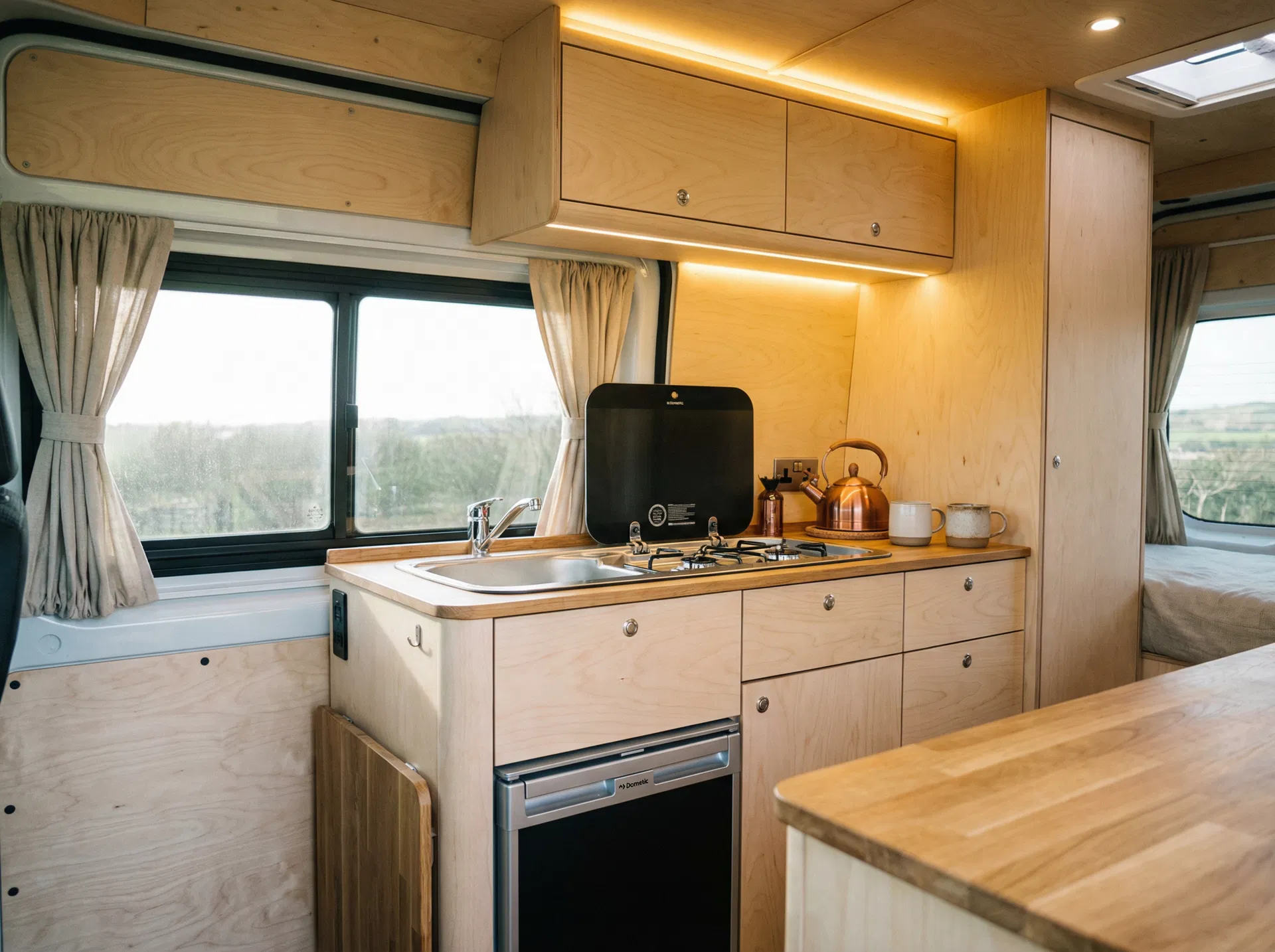 Campervan interior