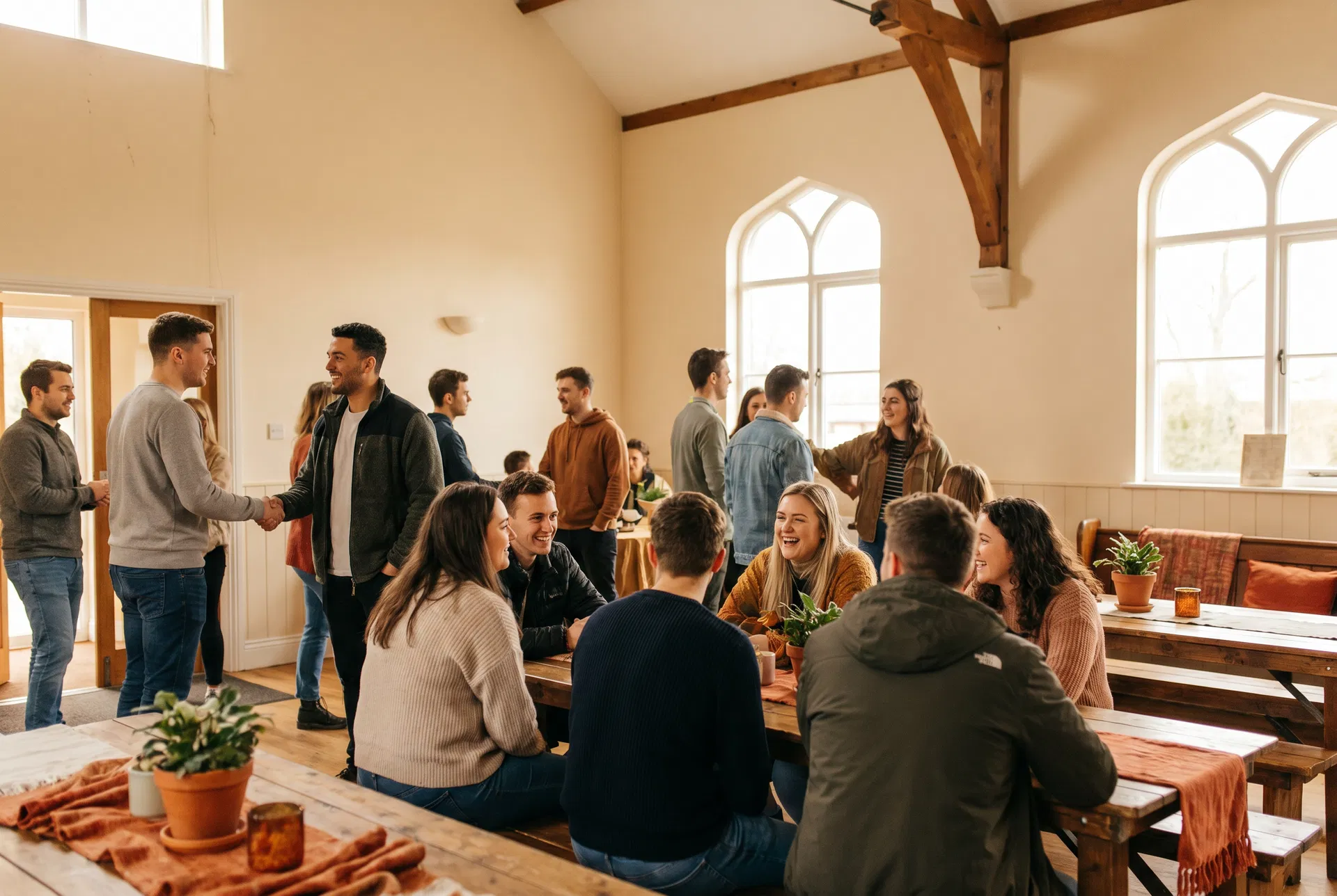 Crew Connect inclusive community gathering