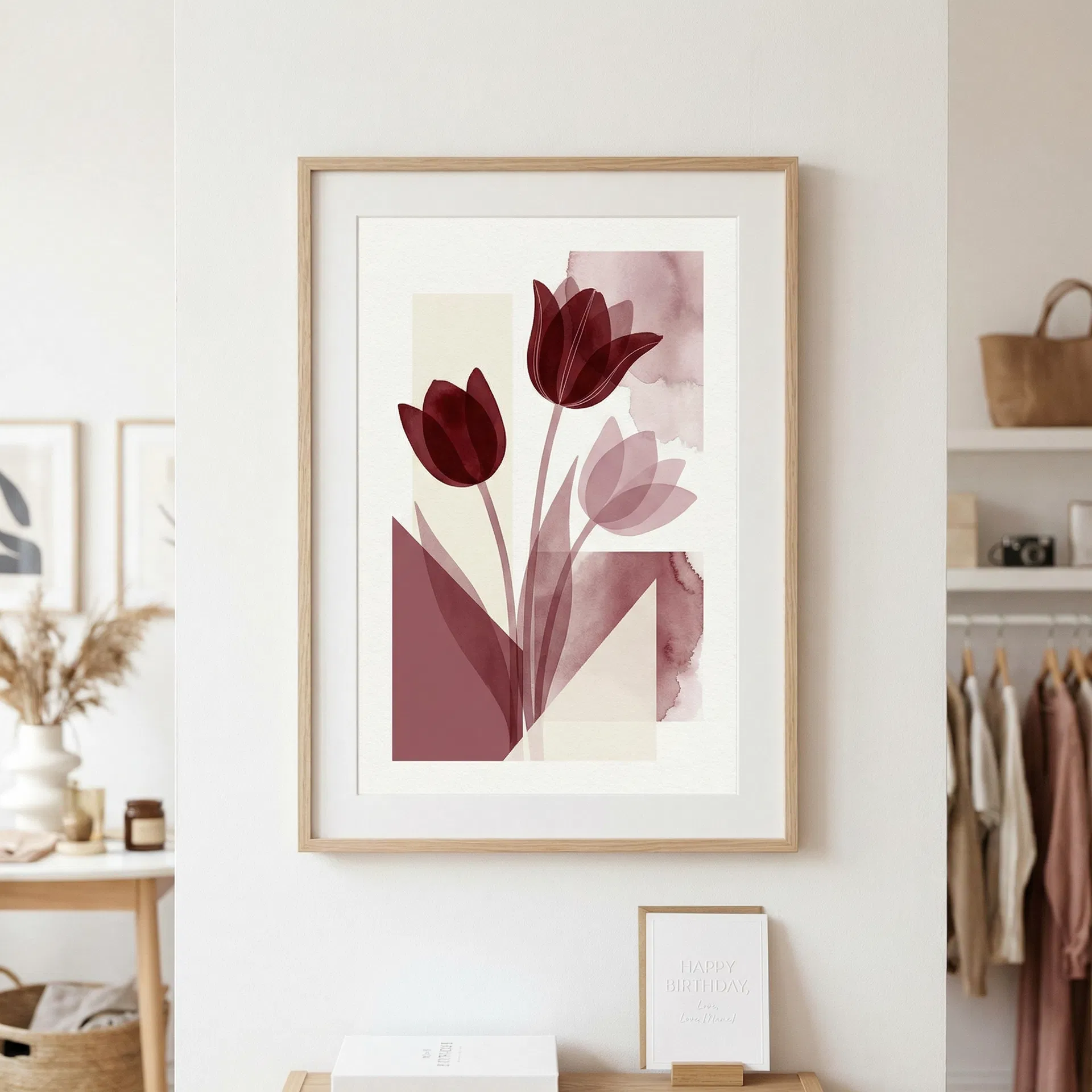 Modern Artistic Tulips
