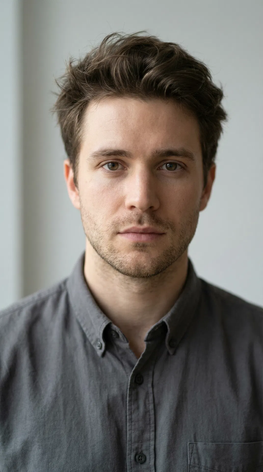 Man before transformation