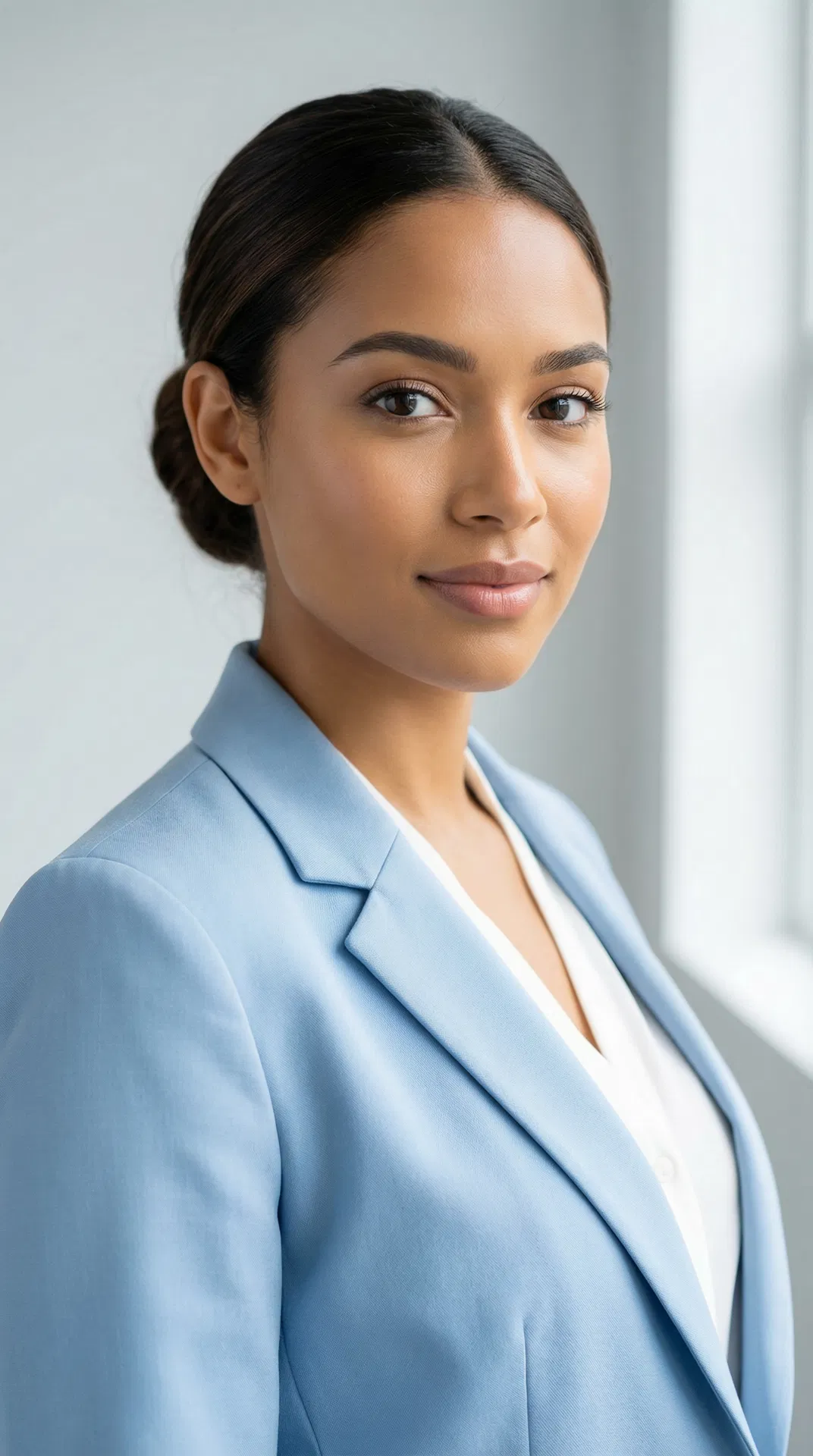 Woman after transformation