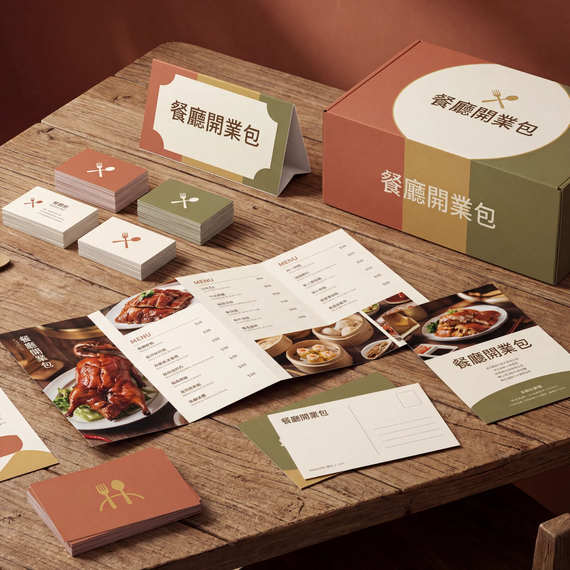 餐廳開業包