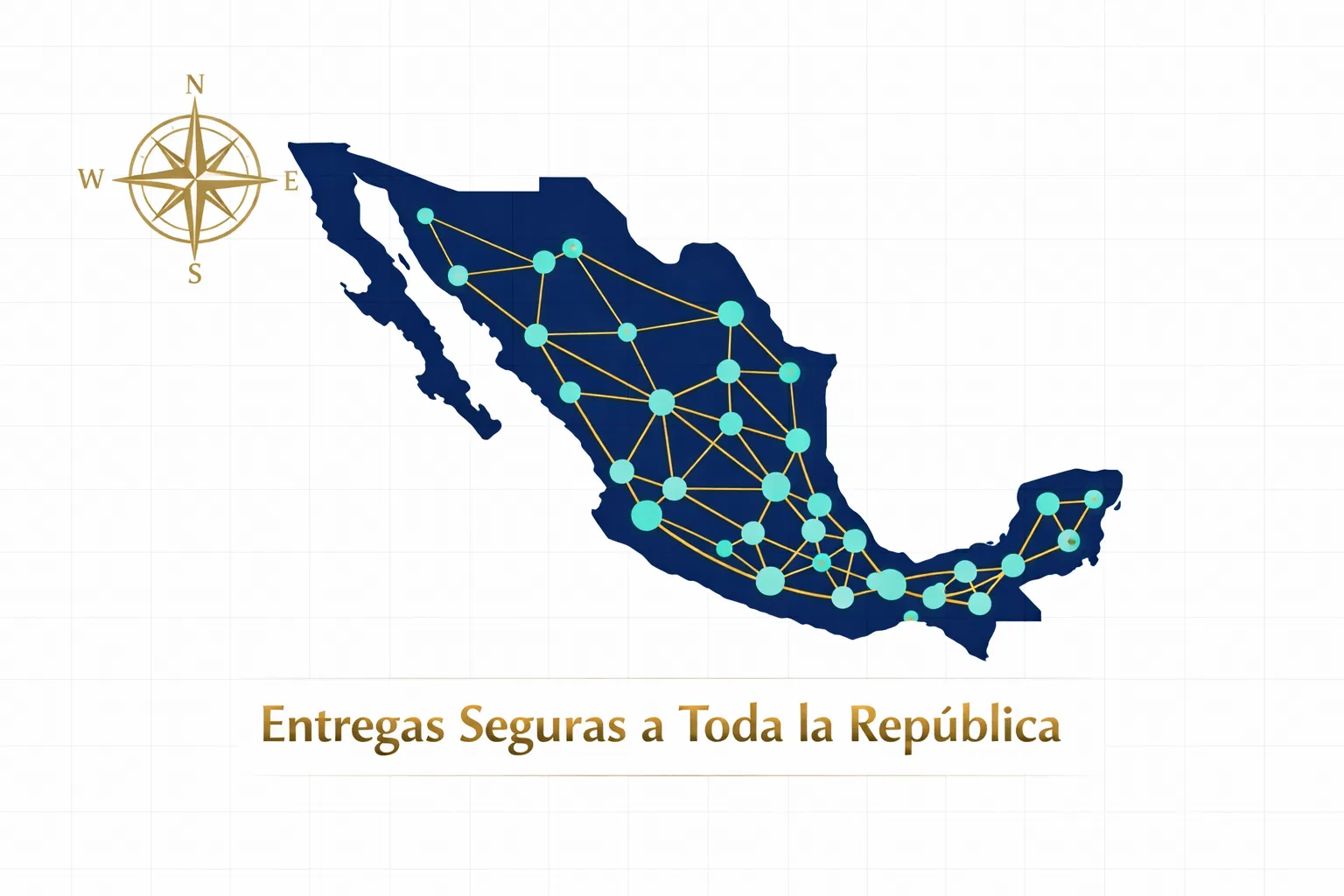 Mapa de Entregas México