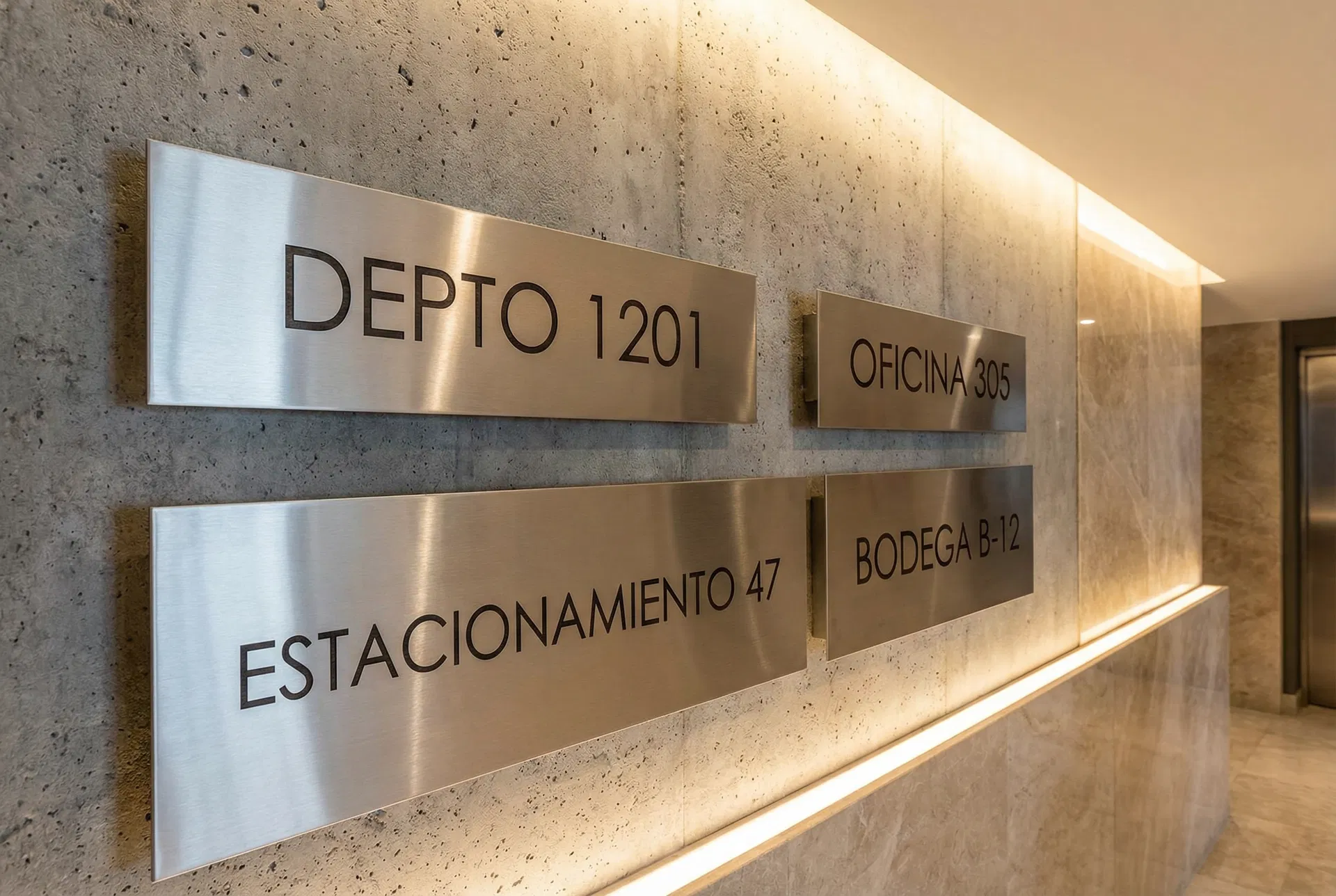 Placas de Inmuebles y Numeración