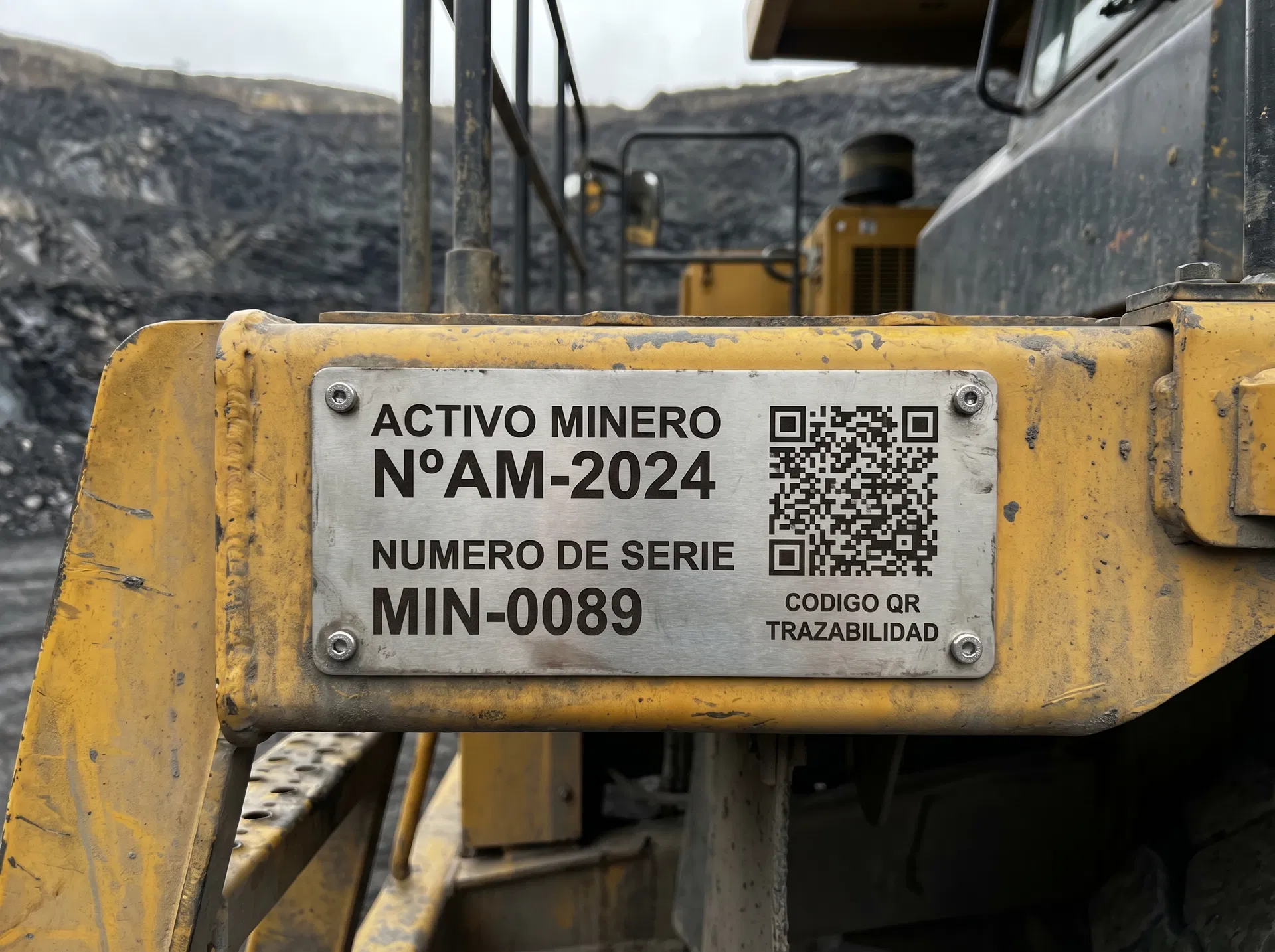 Placas de Activos Fijos Mineros