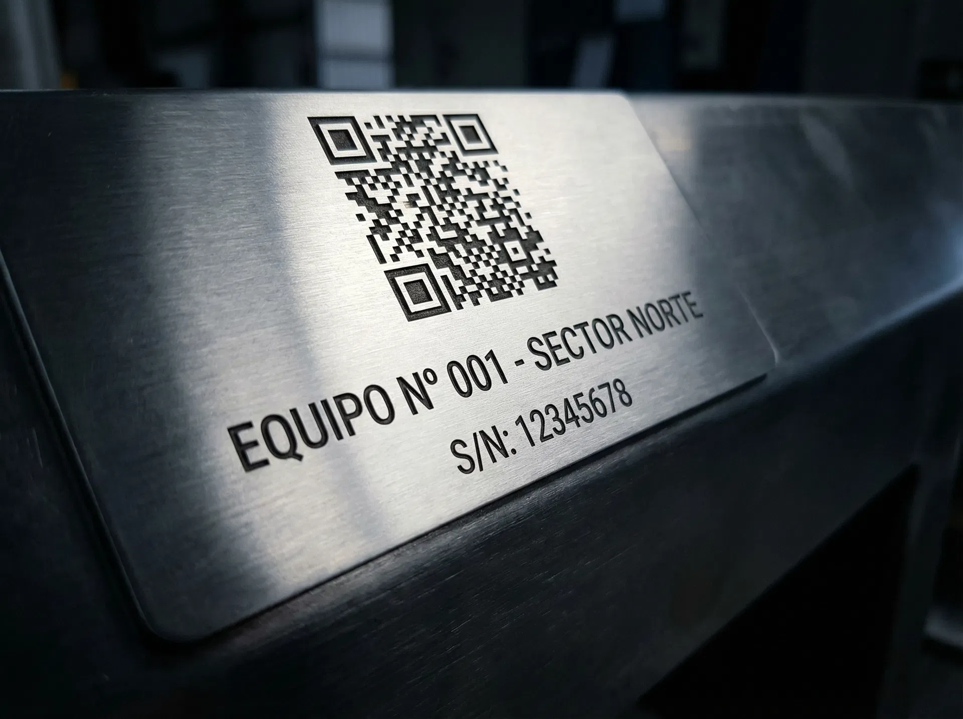 Placas QR para Equipos Mineros