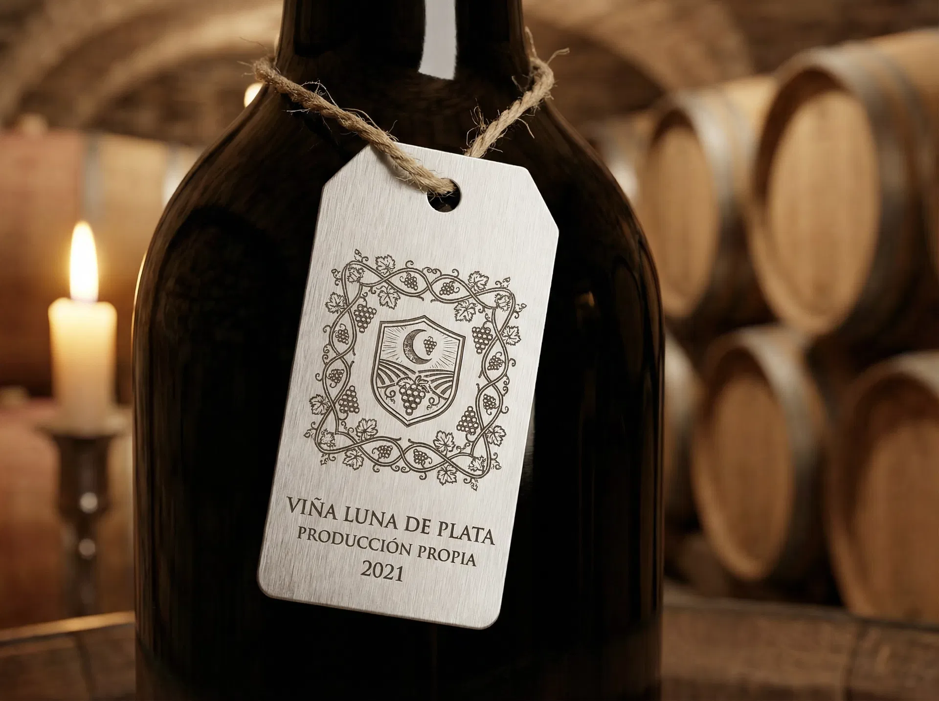 Etiqueta Colgante Premium