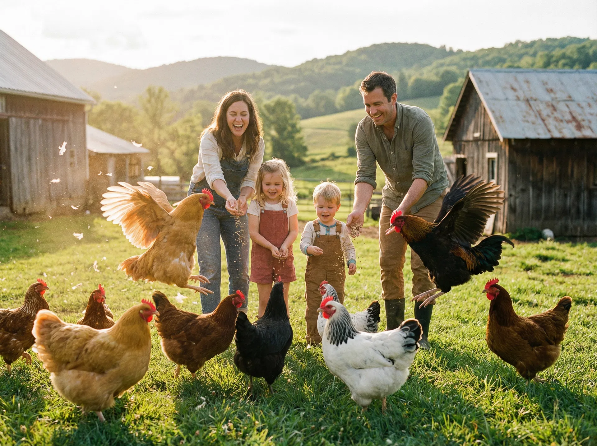 Feed the Heritage Flock