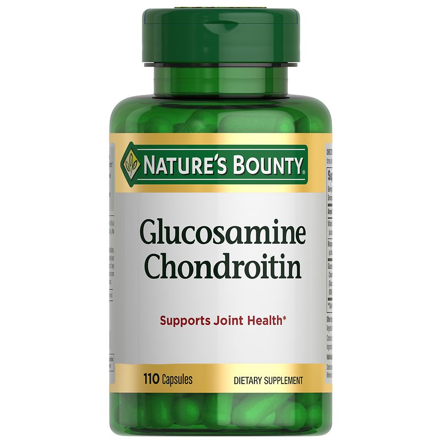 Glucosamine Chondroitin supplement bottle