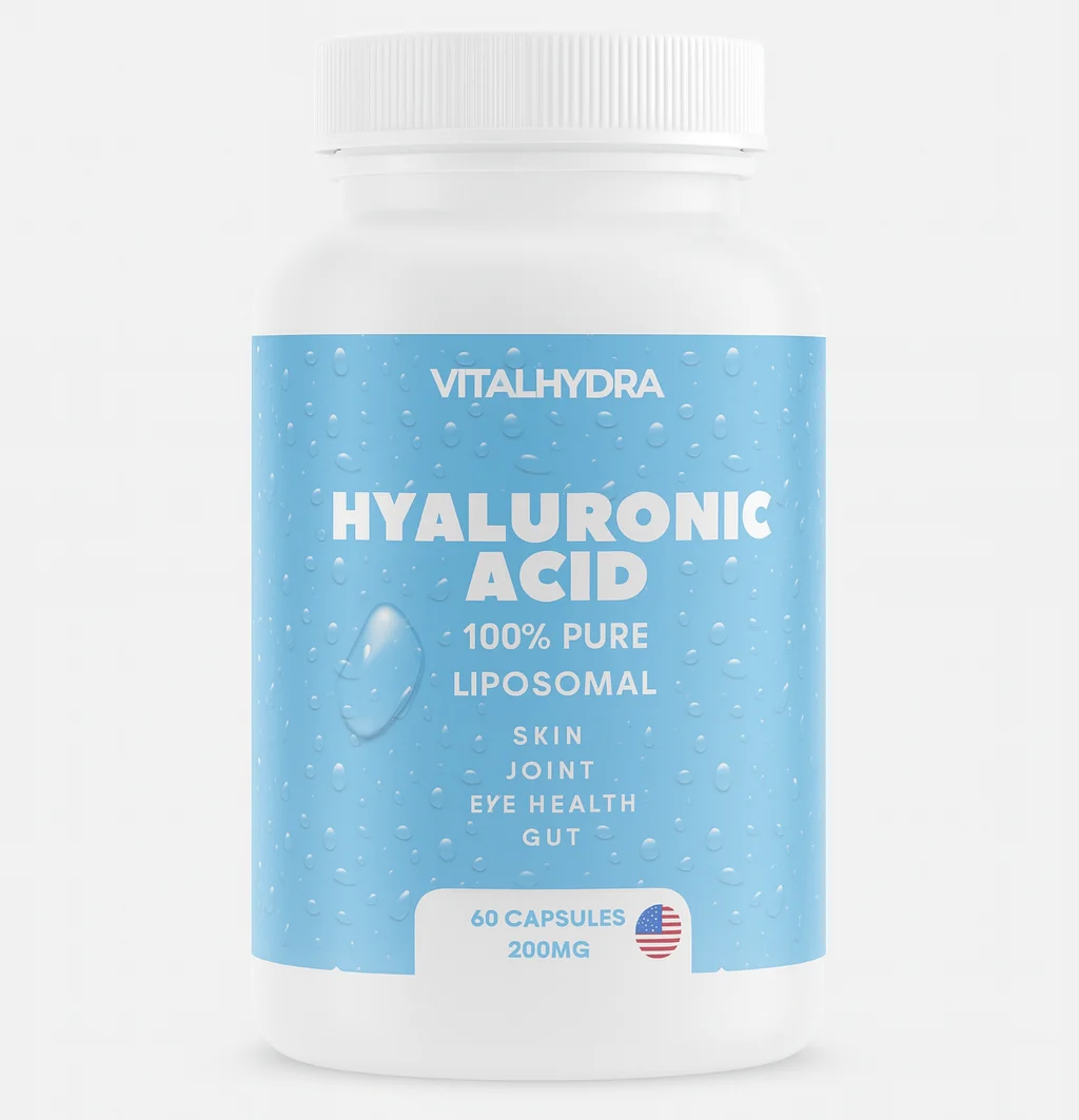 Vital Hydra hyaluronic acid supplement bottle