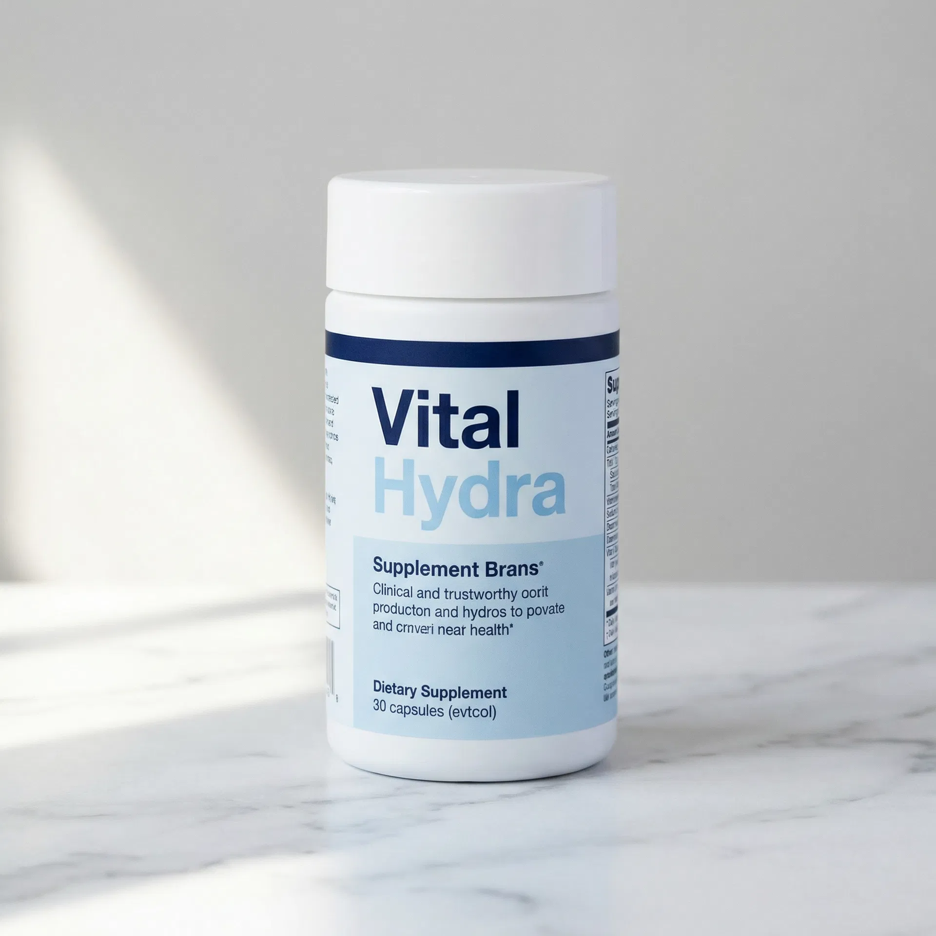 Vital Hydra Hyaluronic Acid supplement bottle