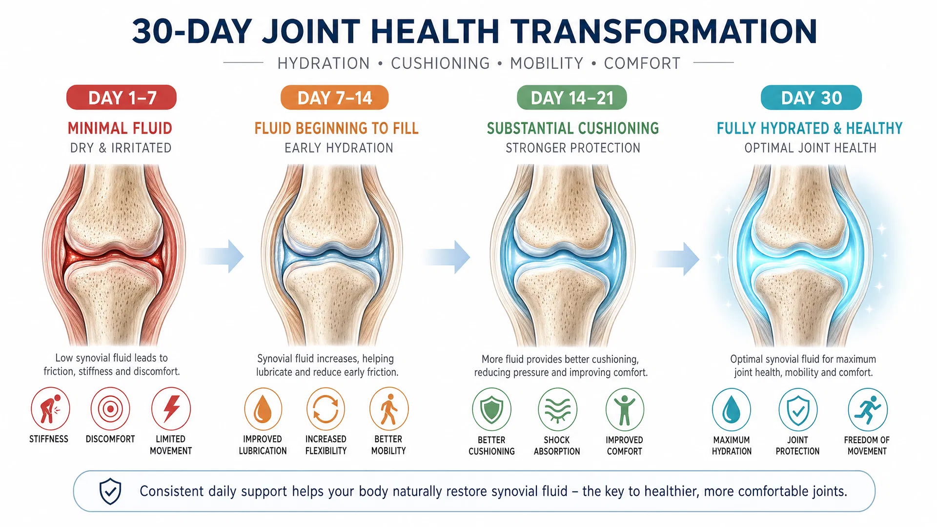 30-day joint health transformation