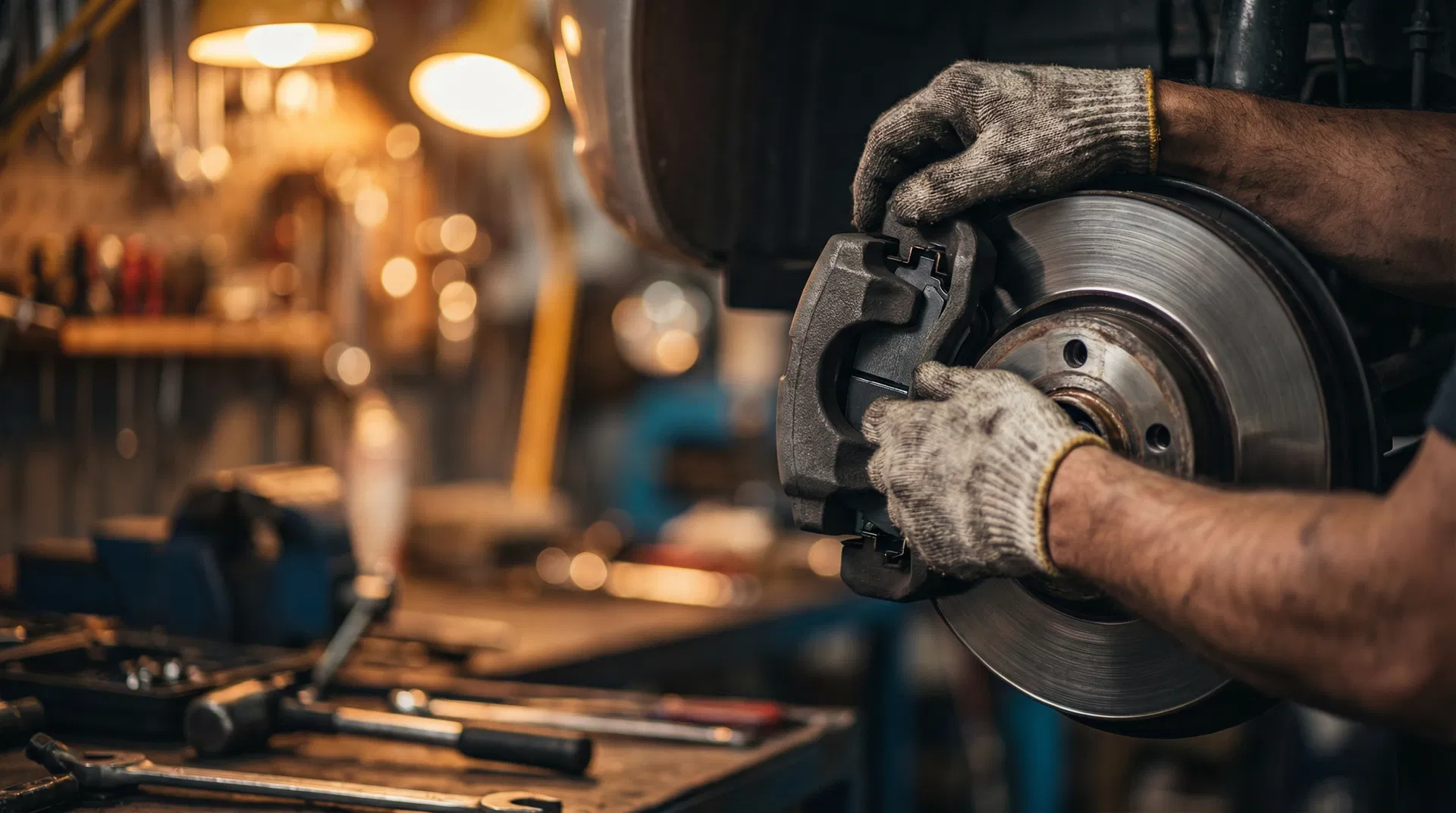 Professional brake service