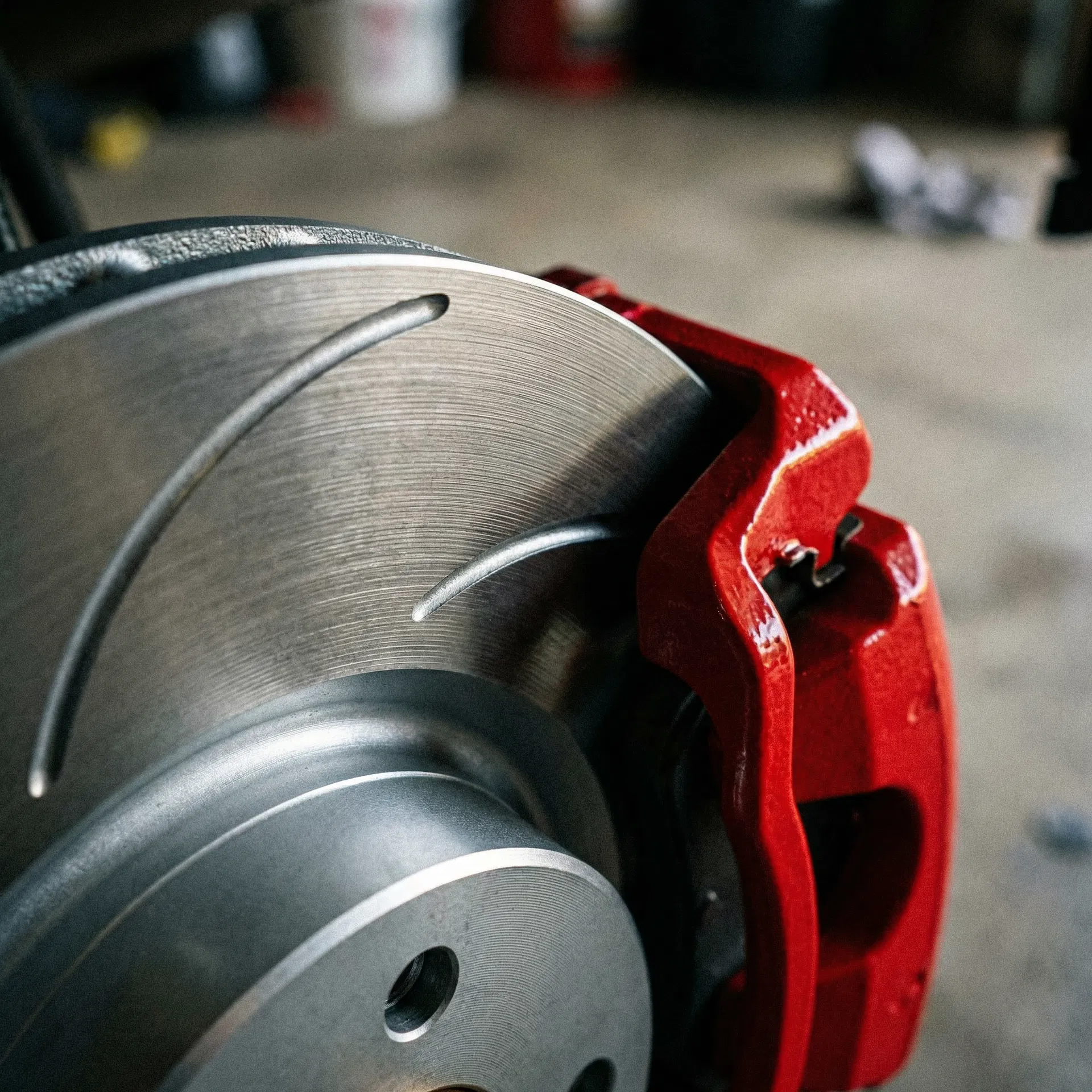 Greg working on a vehicle