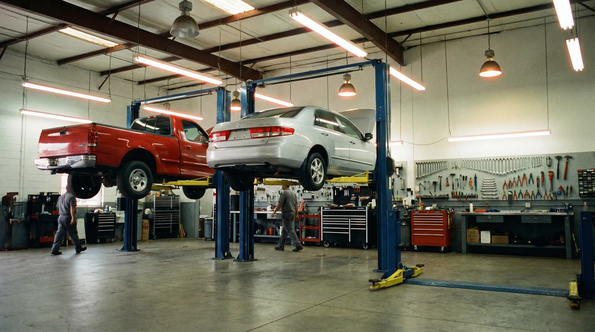 Greg's Garage shop interior