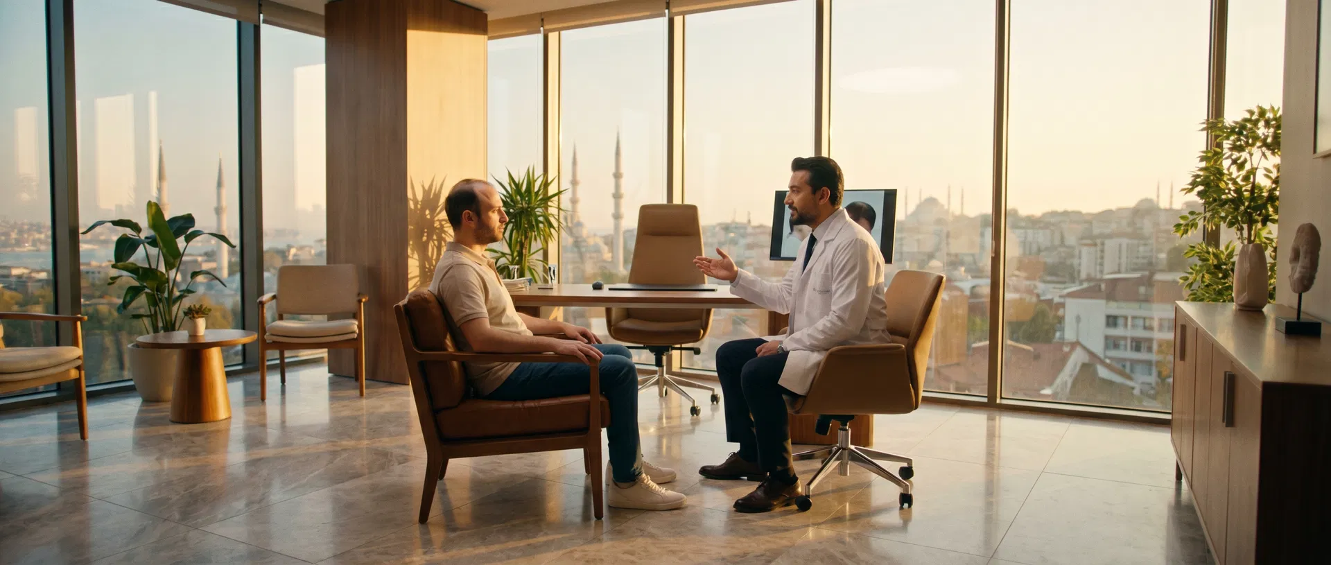 Hair transplant consultation in Turkey
