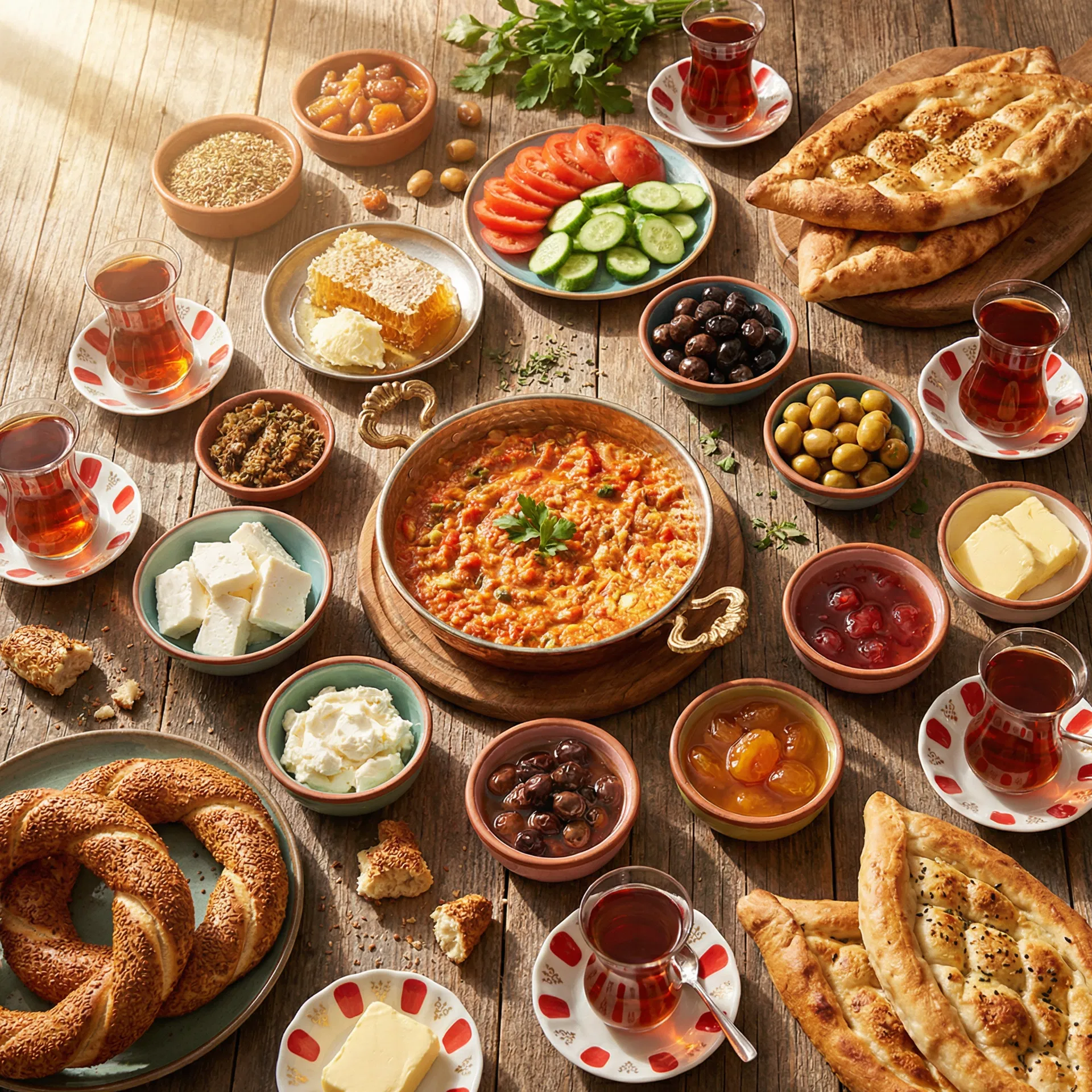 Turkish Breakfast Spread