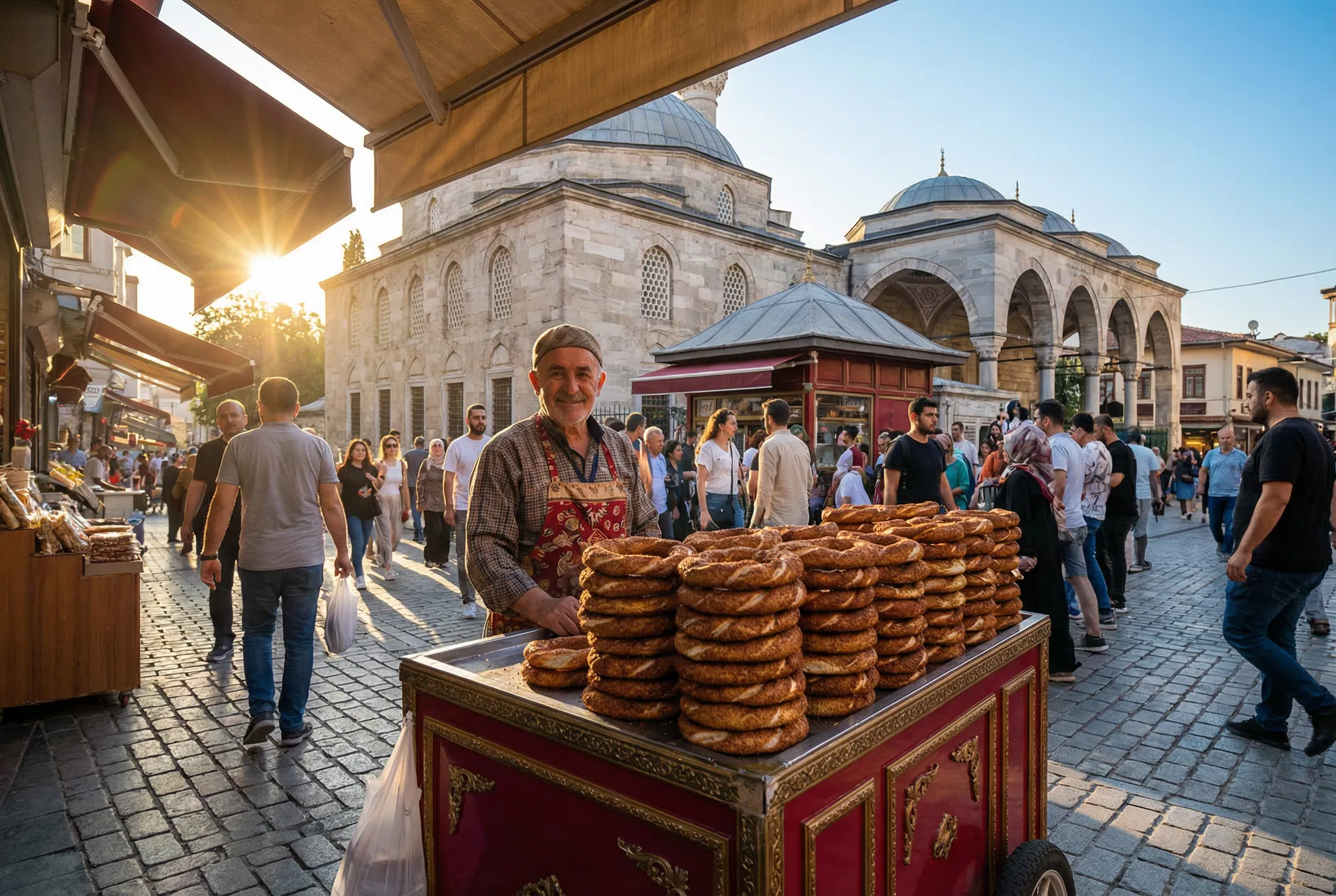 Street Simit (Sesame Bread)
