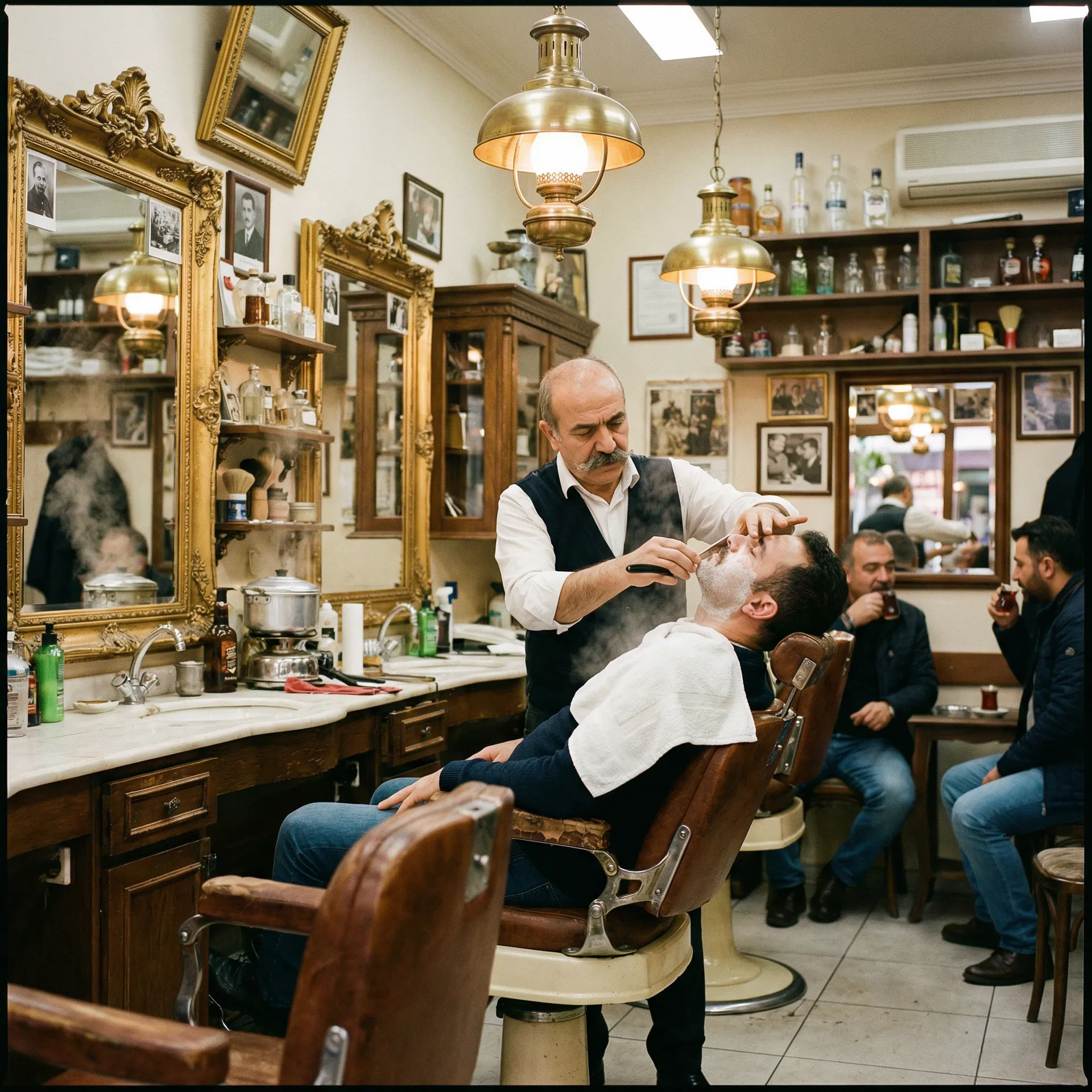 Turkish Barber Shave