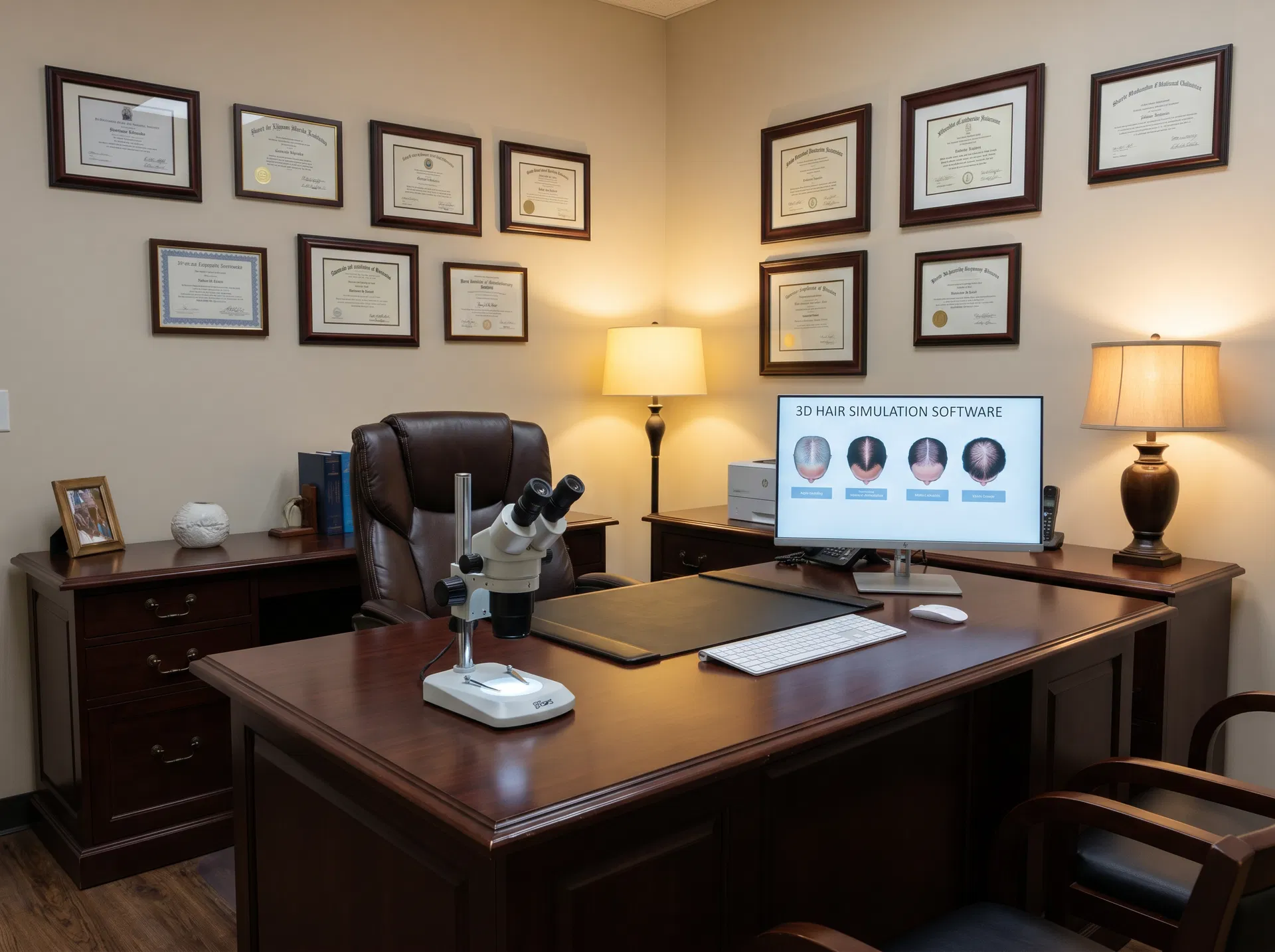 Sule Hair Istanbul - detailed hair transplant consultation room