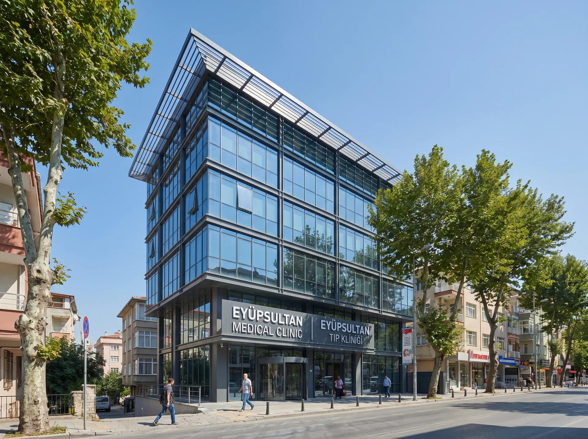 Sule Hair Transplant building exterior in Istanbul Turkey