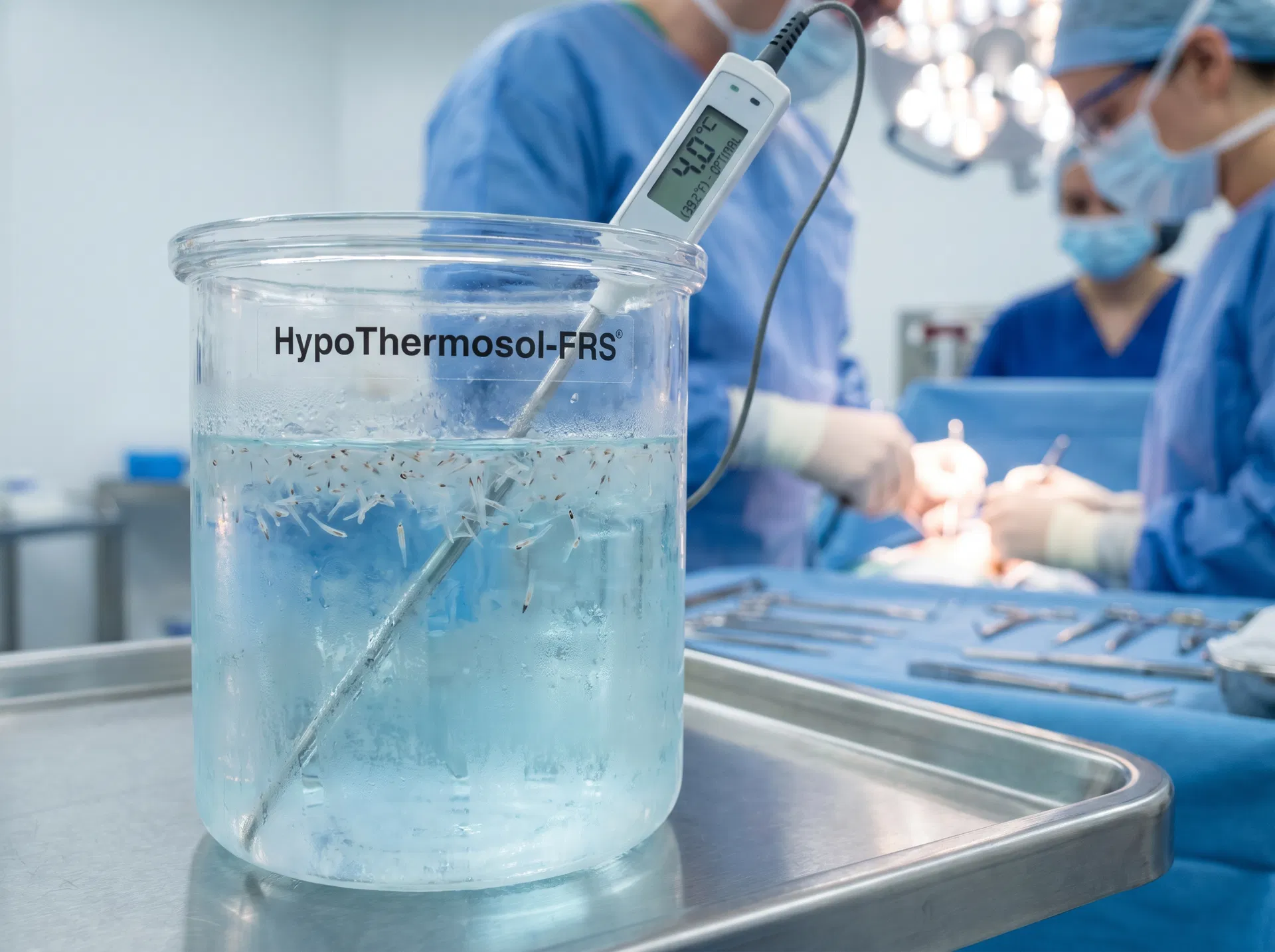 HypoThermosol & Liposomal ATP hair transplant technique offered at ASMED Surgical Medical Center Turkey