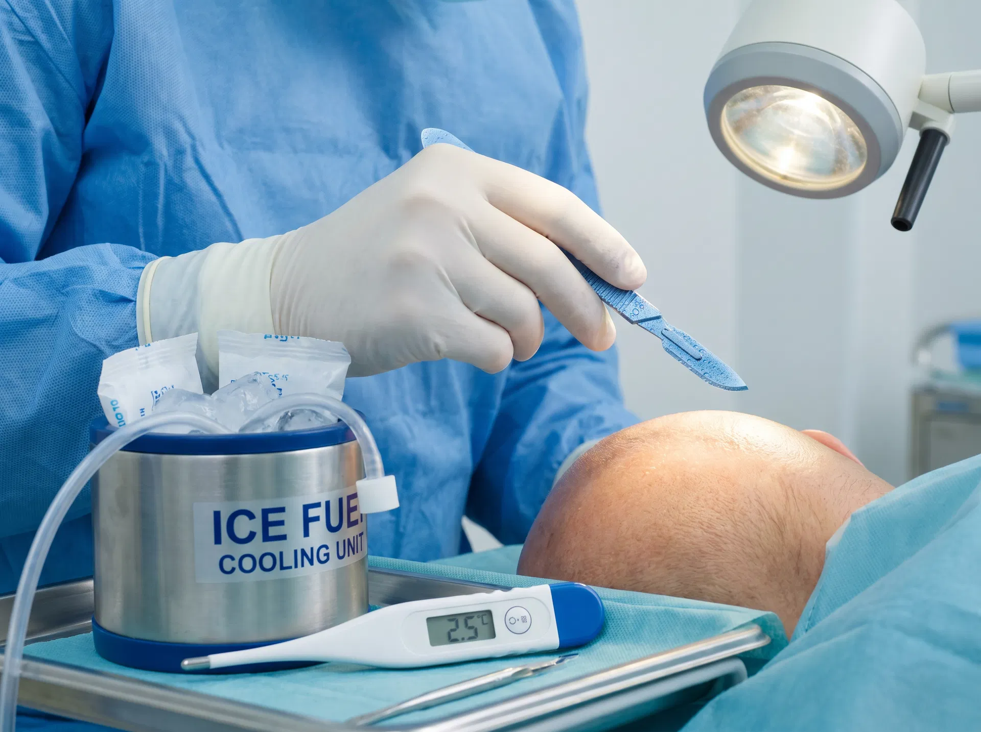 ICE FUE Sapphire hair transplant technique offered at Ideal of MeD Turkey