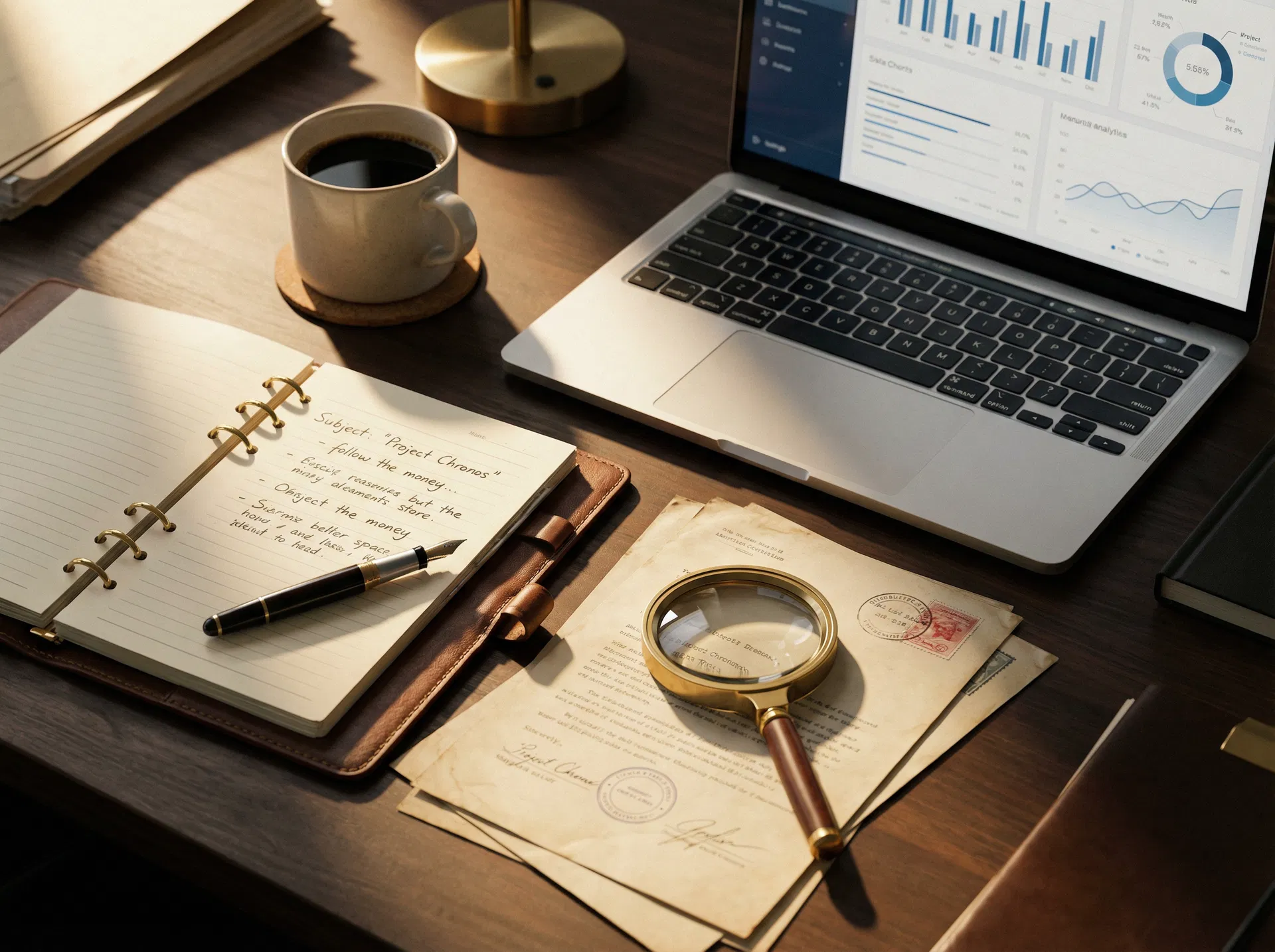 Professional investigation workspace