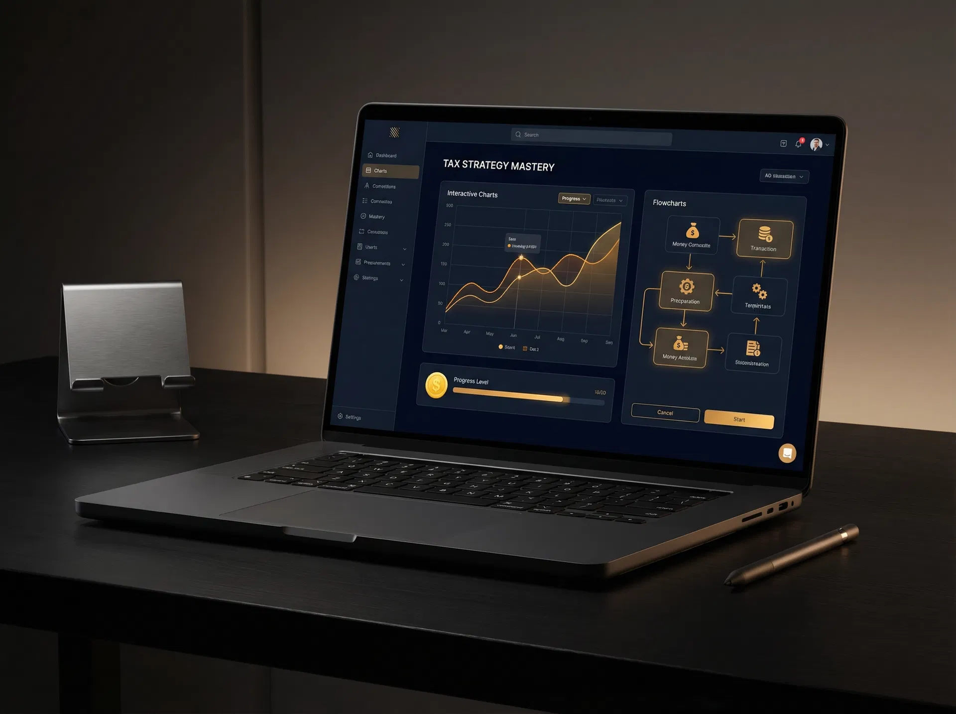 Level Up Quest course interface