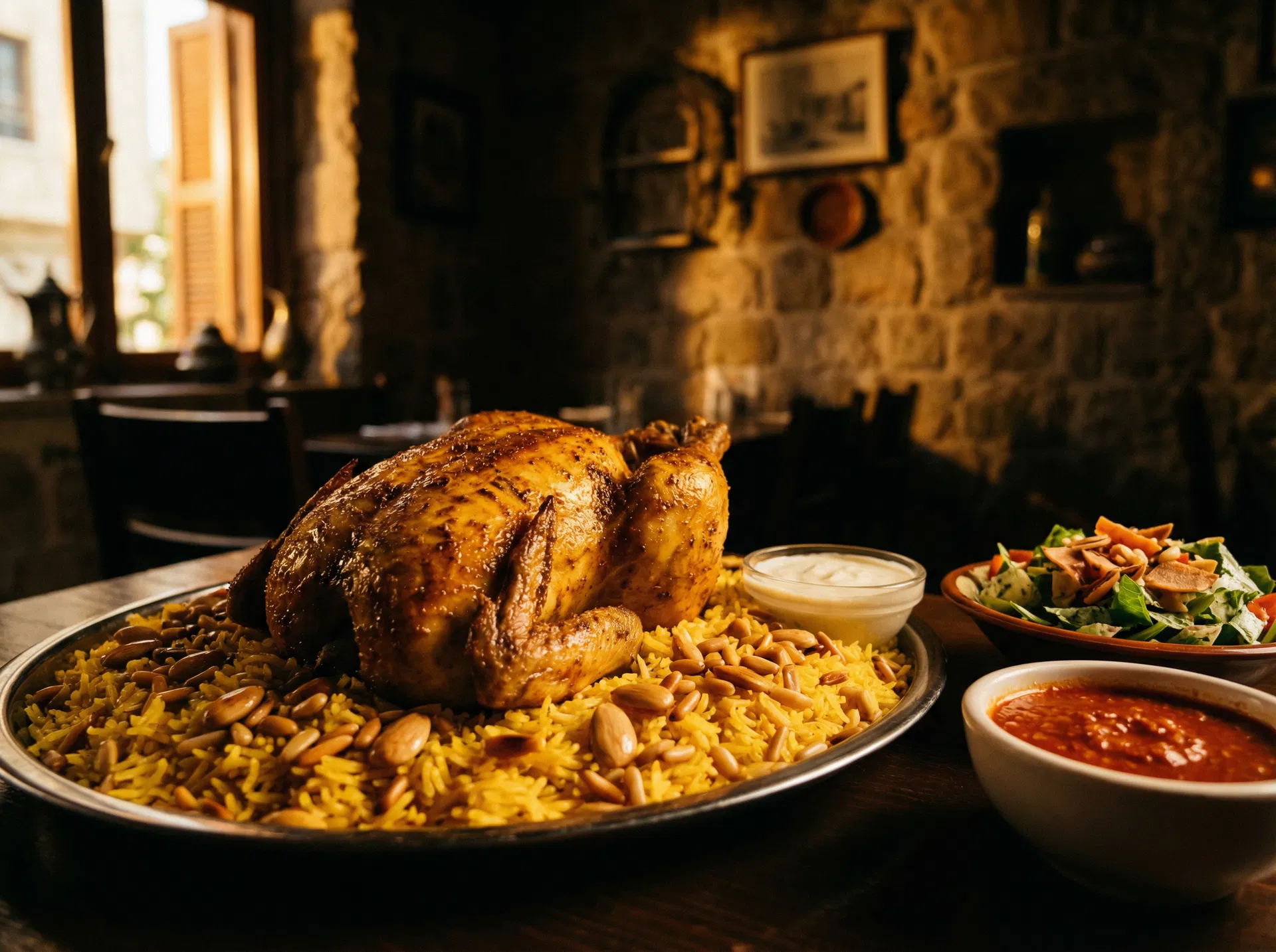 Chicken Haneeth — Lebanese food at Beirut Bites Henrico VA