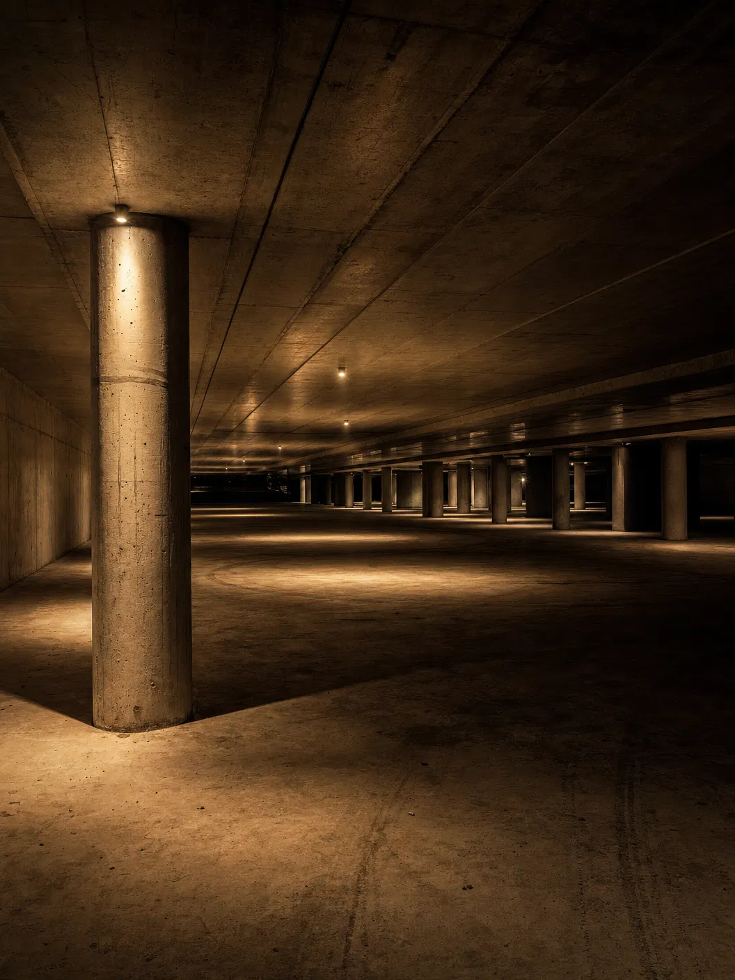 Betoninstandsetzung – Tiefgarage