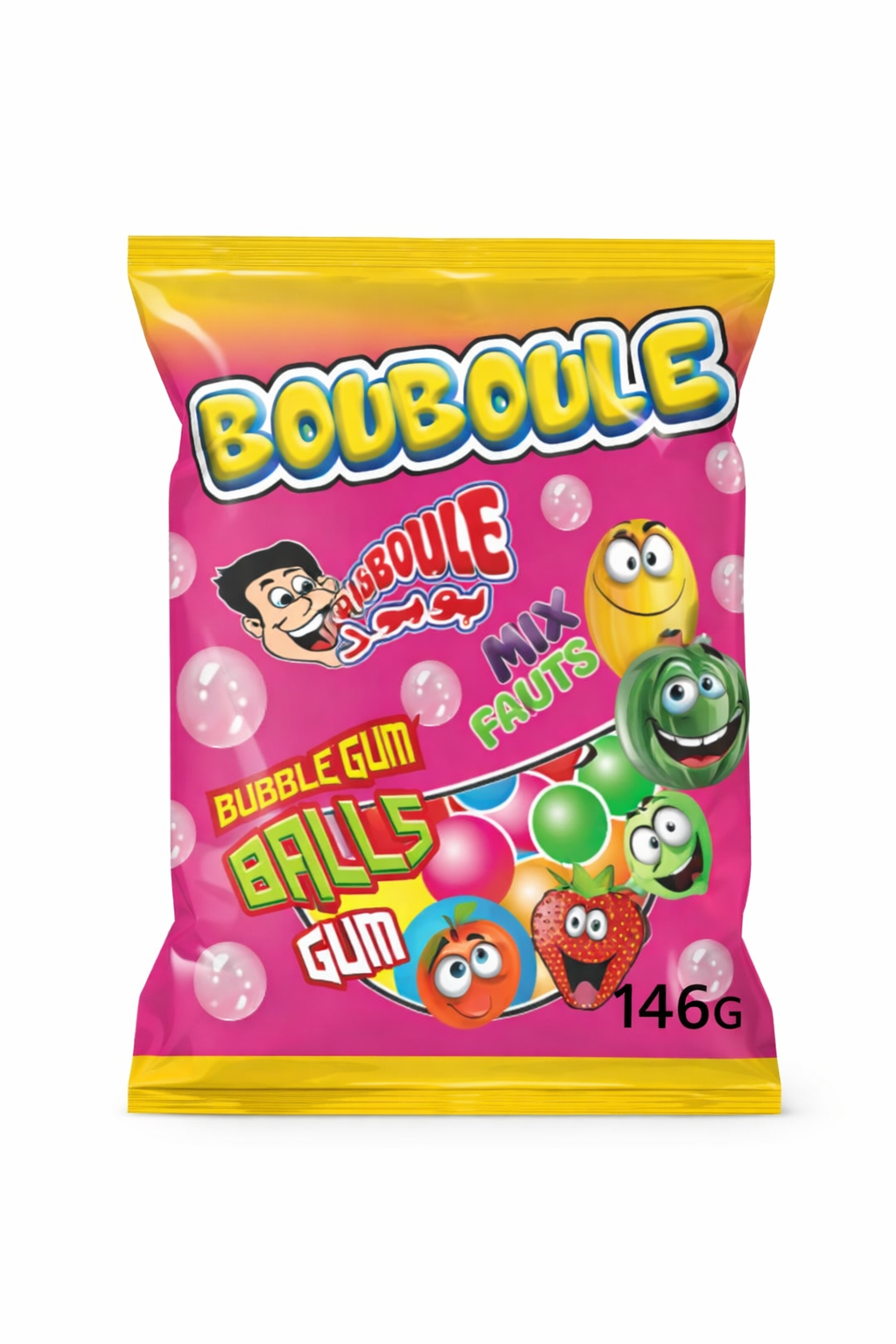 Bouboule Ball Gum Fruits