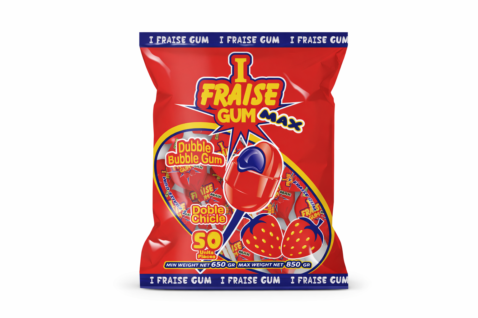 I Fraise GUM Sachet