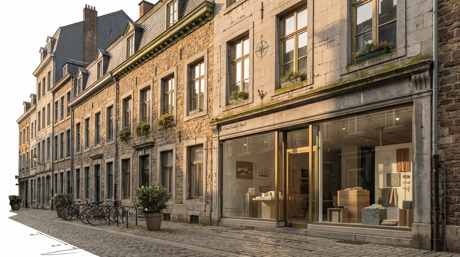 Ambiance éditoriale d’un projet de requalification urbaine légère