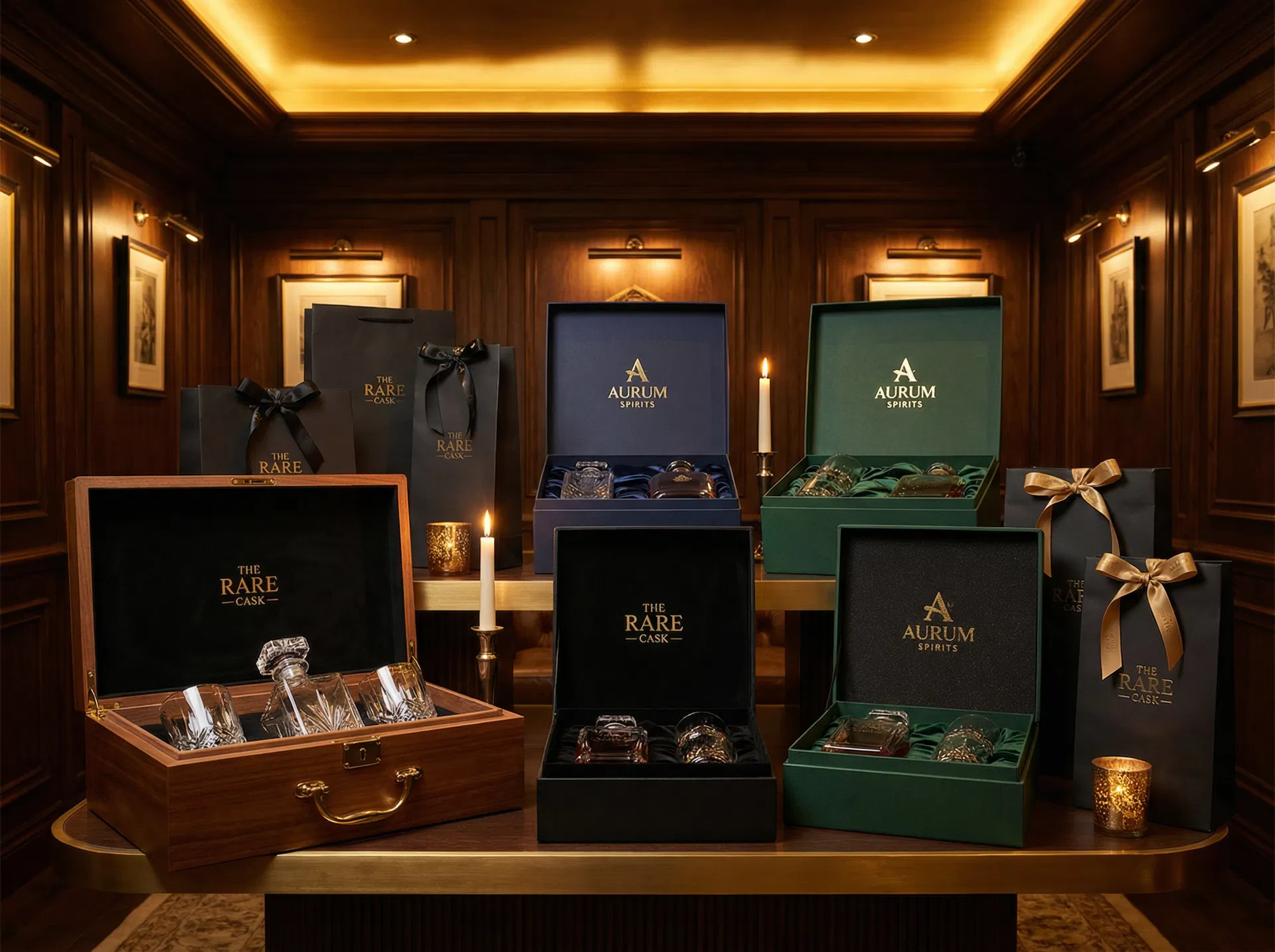 Premium Spirits Packaging