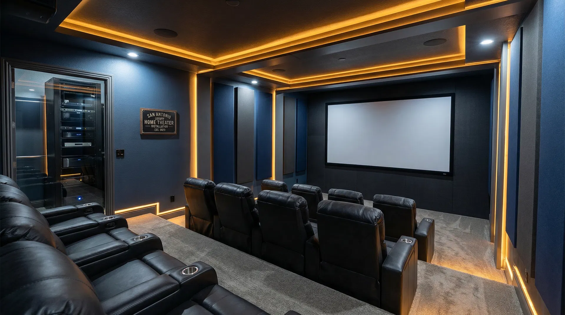 Full Home Theater Room