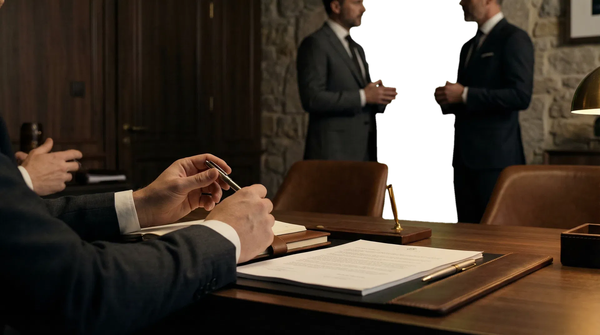 Reunião executiva reservada