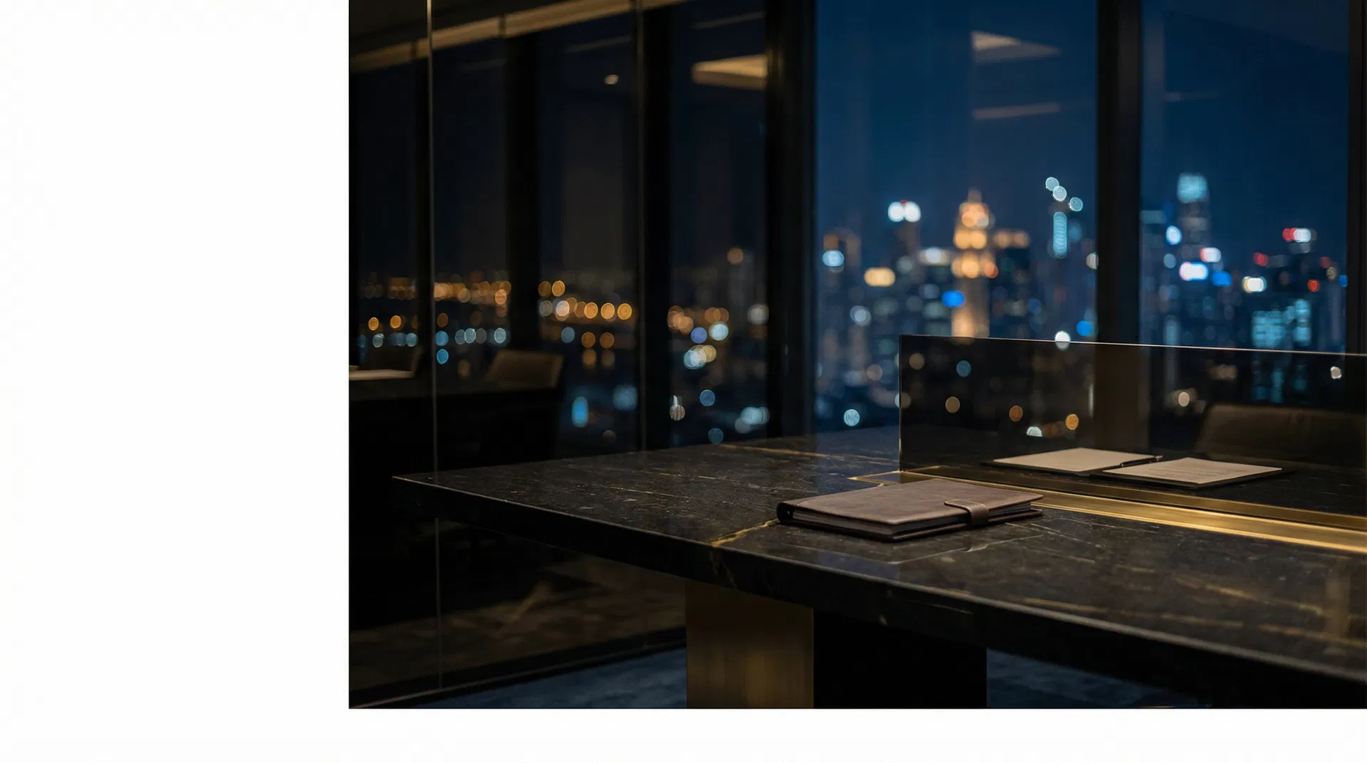 Ambiente financeiro premium