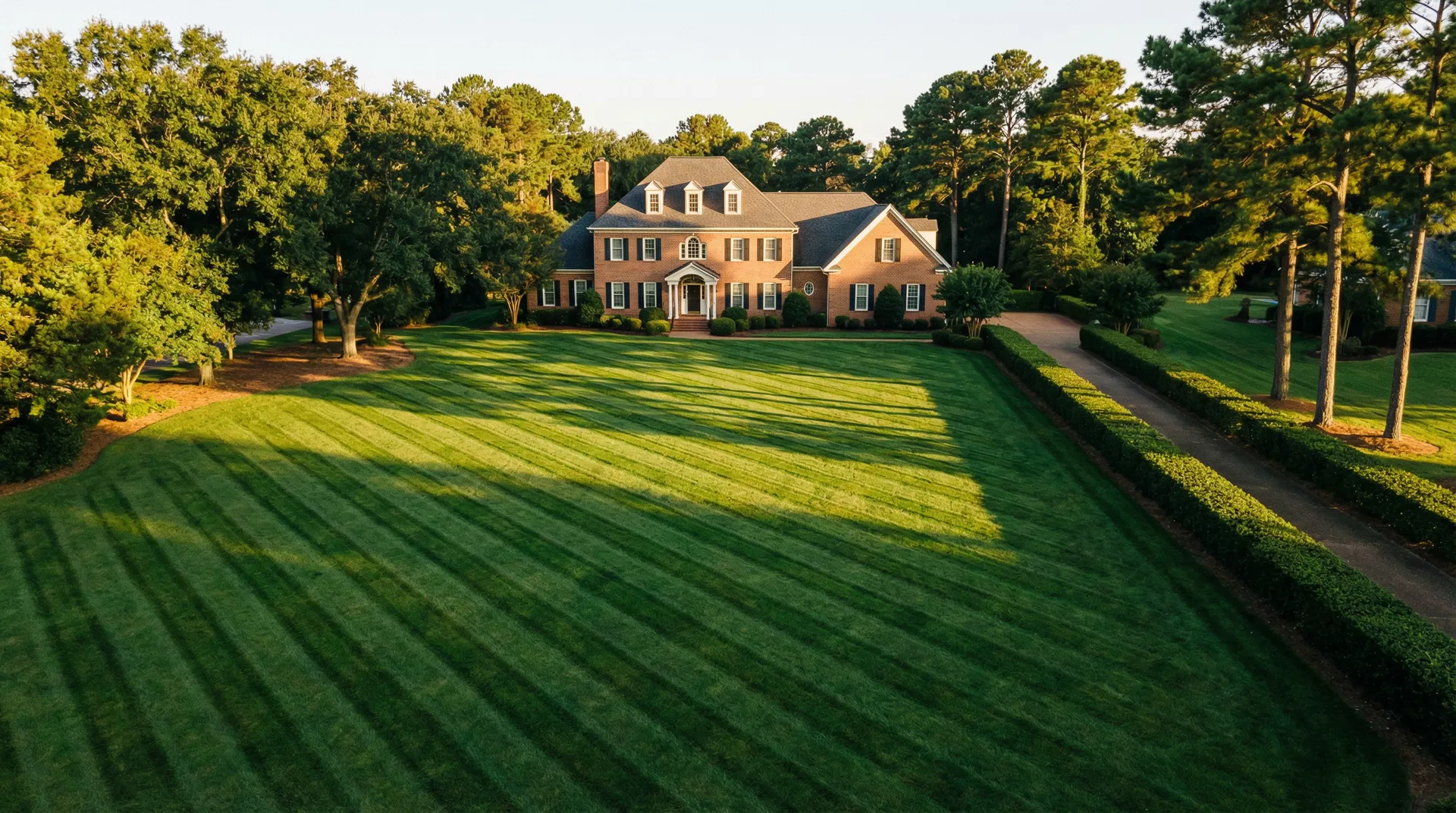 Beautiful Virginia Beach lawn